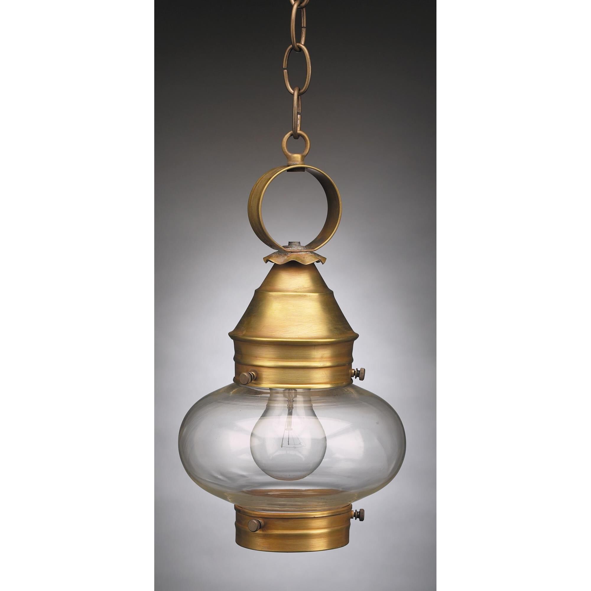 Onion 12 Inch Tall Outdoor Hanging Lantern by Northeast Lantern
