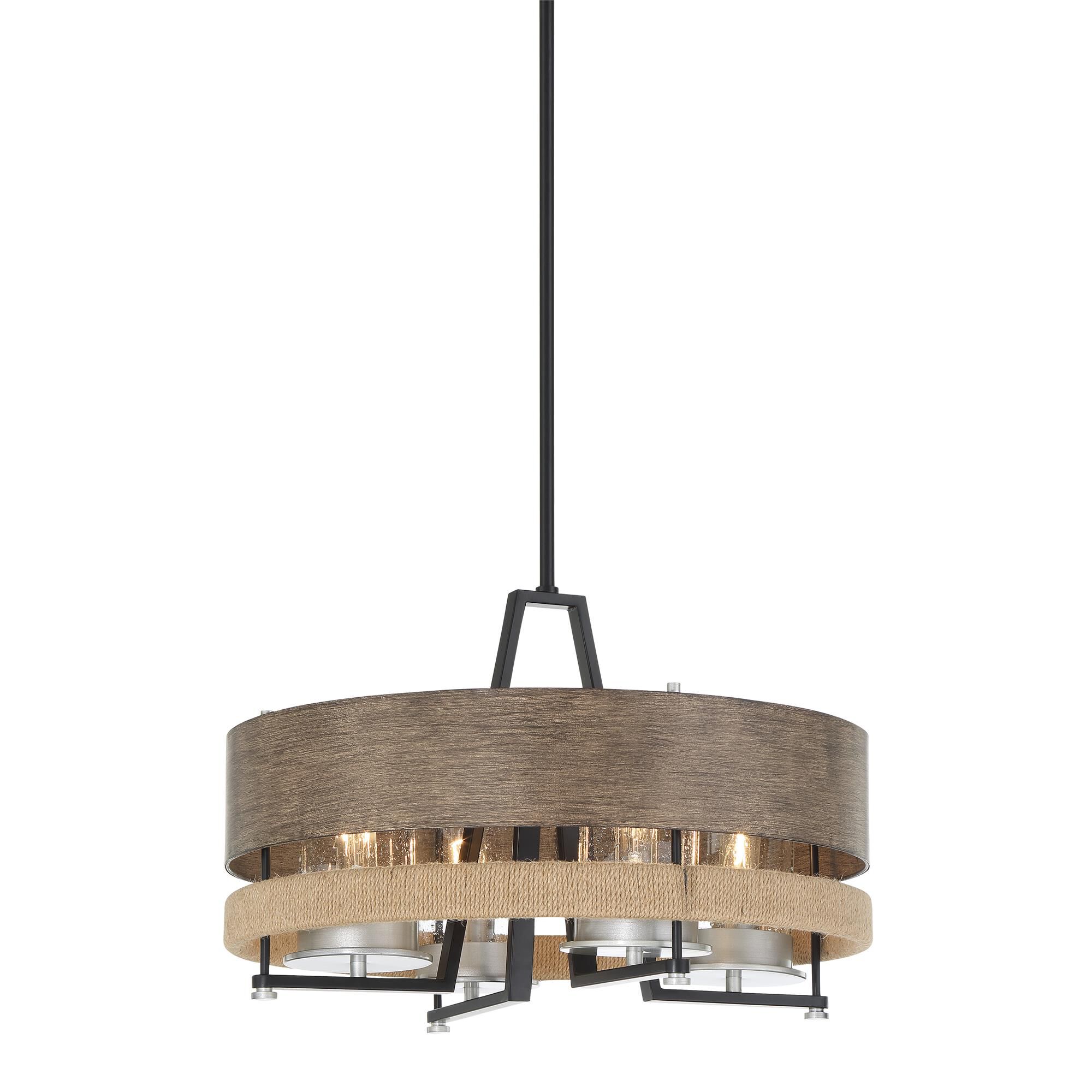 Shown in Stone Grey, Coal, and Brushed Nickel finish and Clear Seeded glass