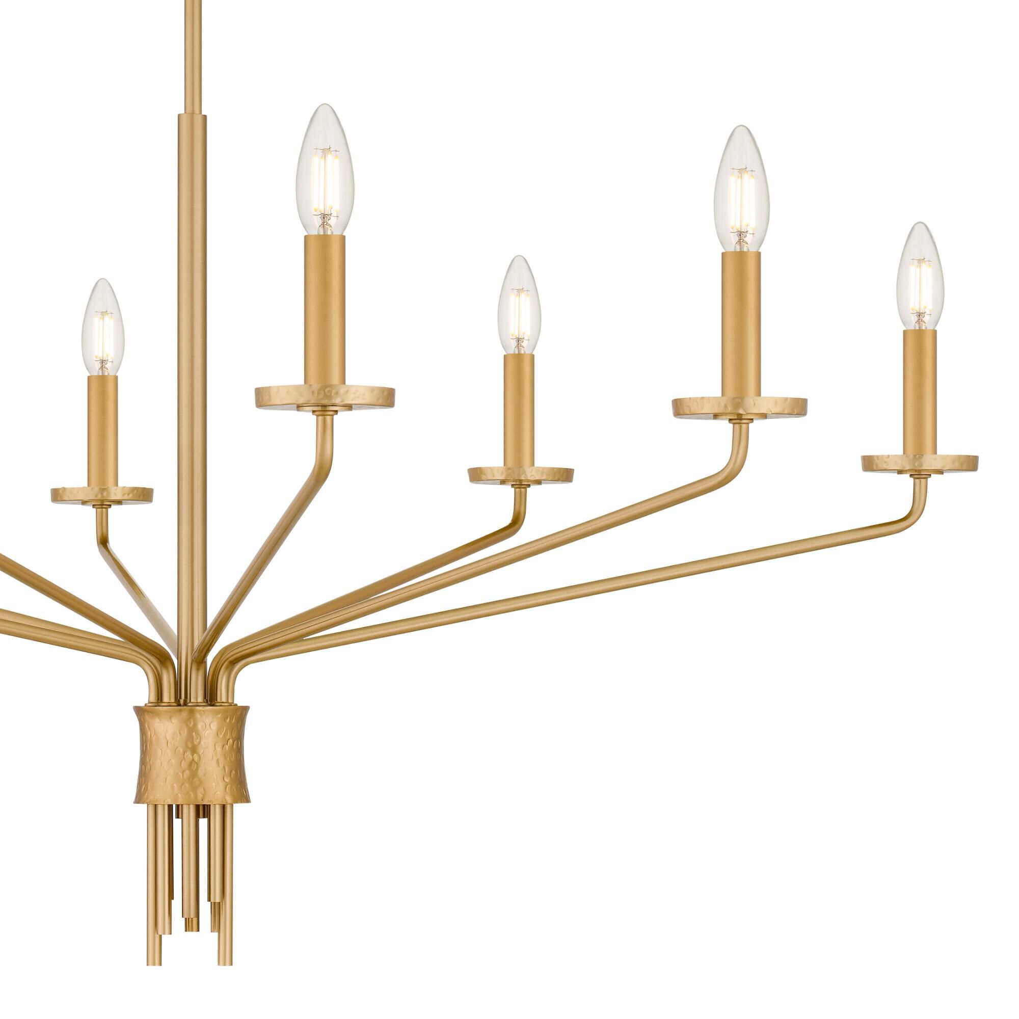 Shown in Brushed Gold finish