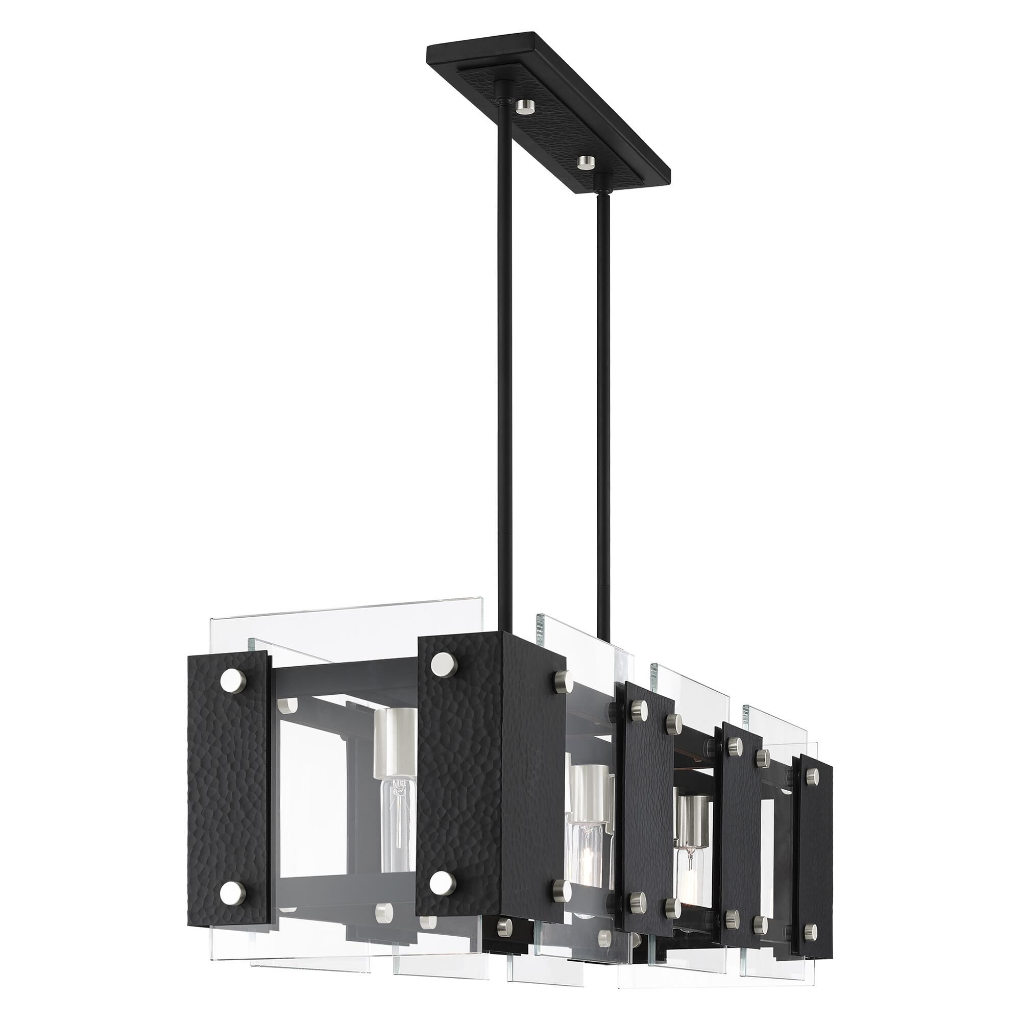 Barcelona 44 Inch 8 Light Linear Suspension Light by Livex Lighting