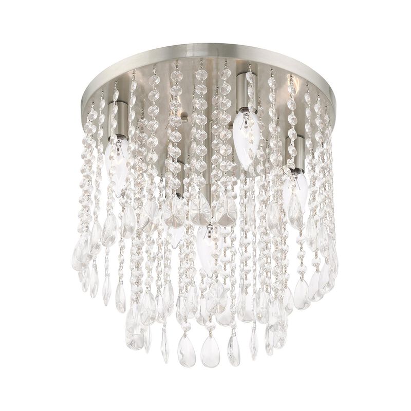 Elizabeth 5 Light Outdoor Flush Mount by Livex Lighting
