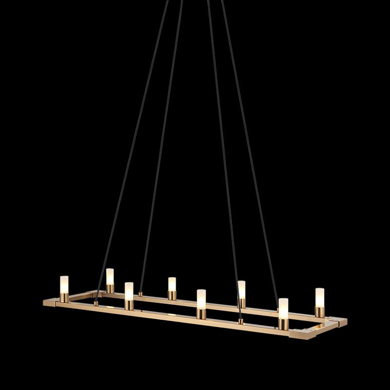 Shown in Aged Gold Brass finish and Opal glass