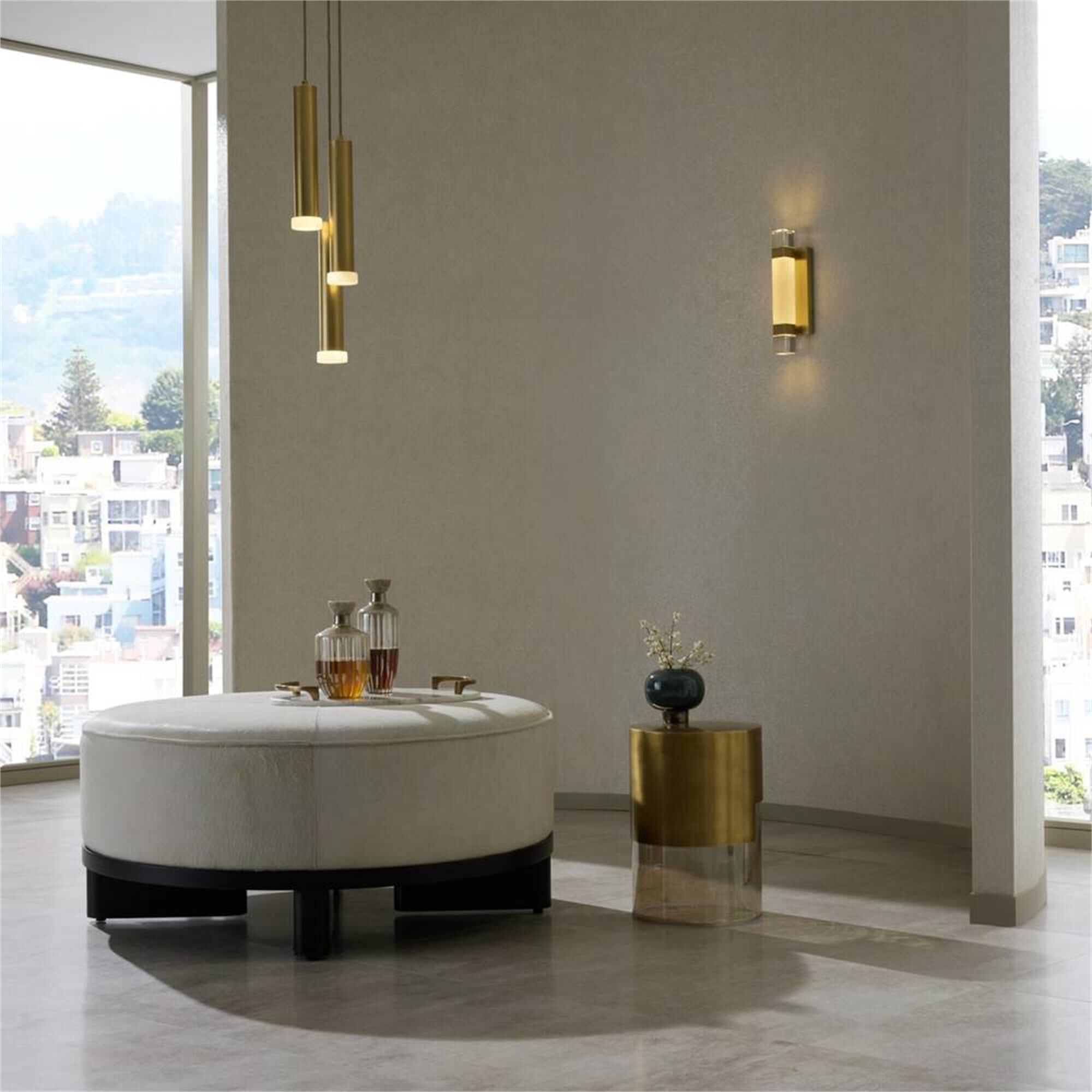 Shown in White finish