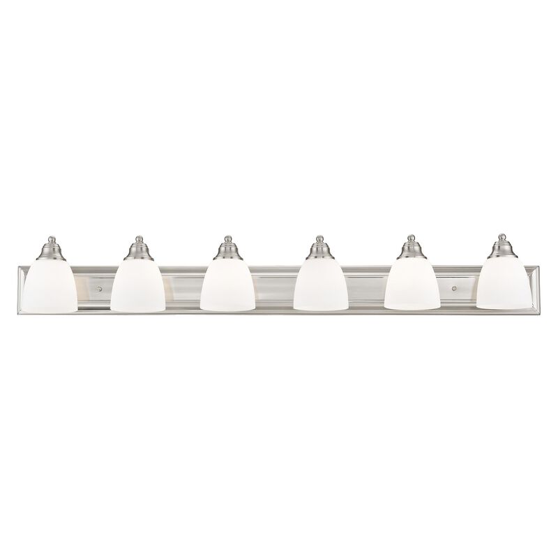 Springfield 48 Inch 6 Light Bath Vanity Light by Livex Lighting