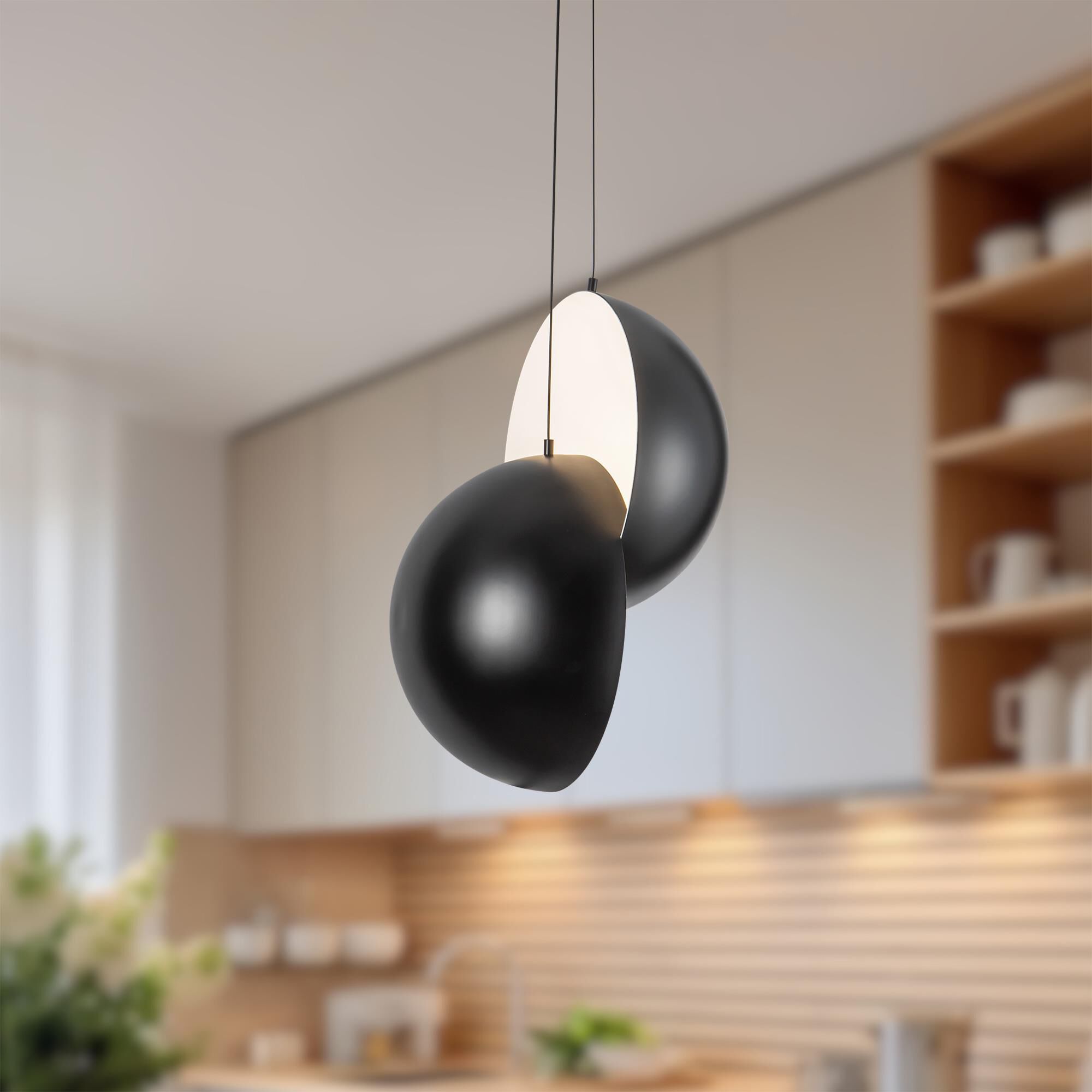 Paul Cocksedge Void 16 Inch Large Pendant by Kuzco Lighting