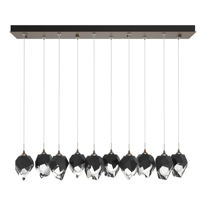 Chrysalis Medium Linear Chandelier by Hubbardton Forge