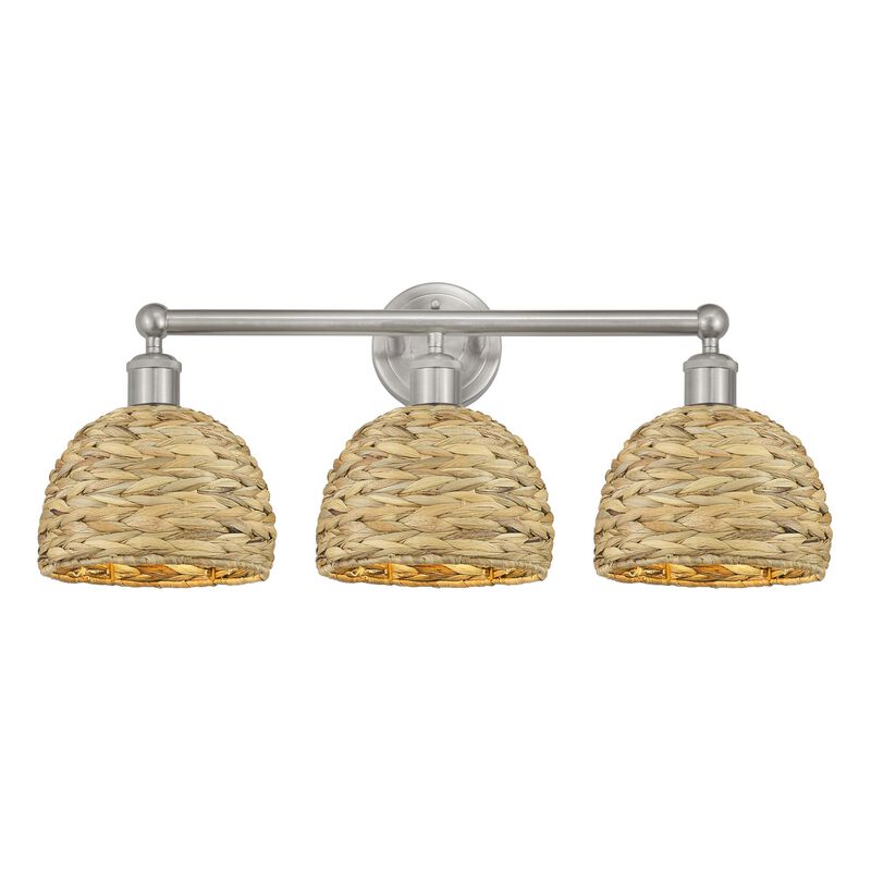 Bruno Marashlian Woven Rattan 26 Inch Bath Vanity Light by Innovations Lighting