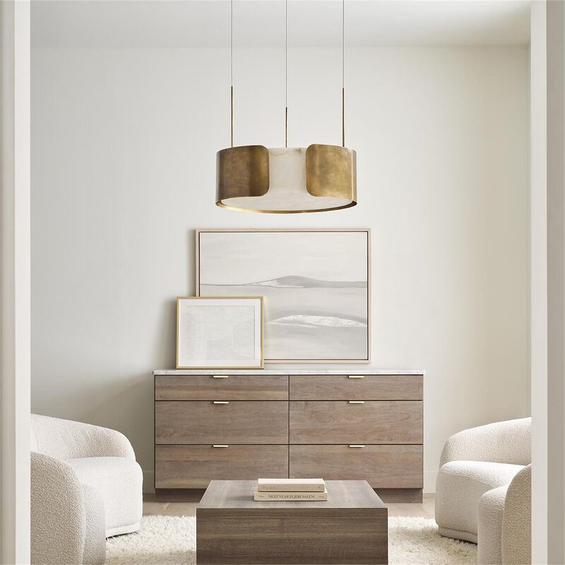 Anne-Marie Barton Armise 28 Inch Chandelier by Visual Comfort Signature Collection
