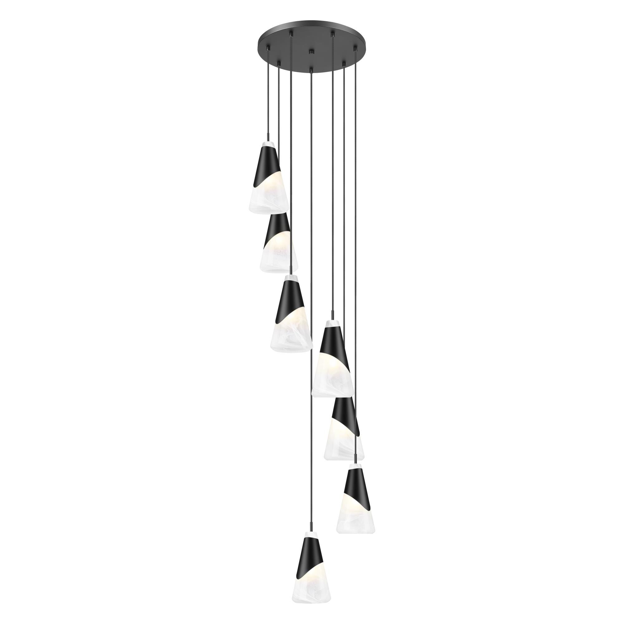 Aimie 18 Inch Multi Light Pendant by Z Lite