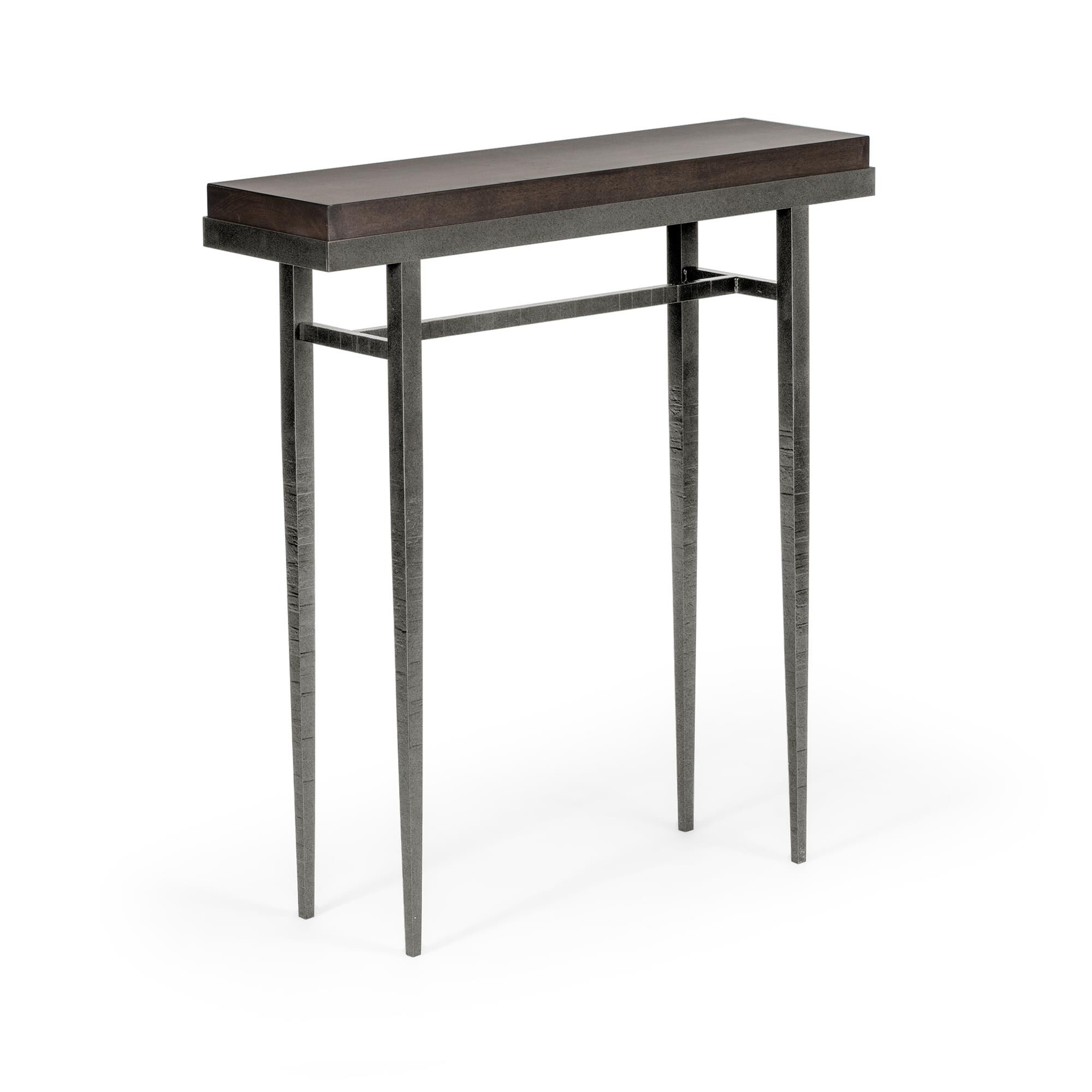 Shown in Natural Iron finish and Maple Espresso accent