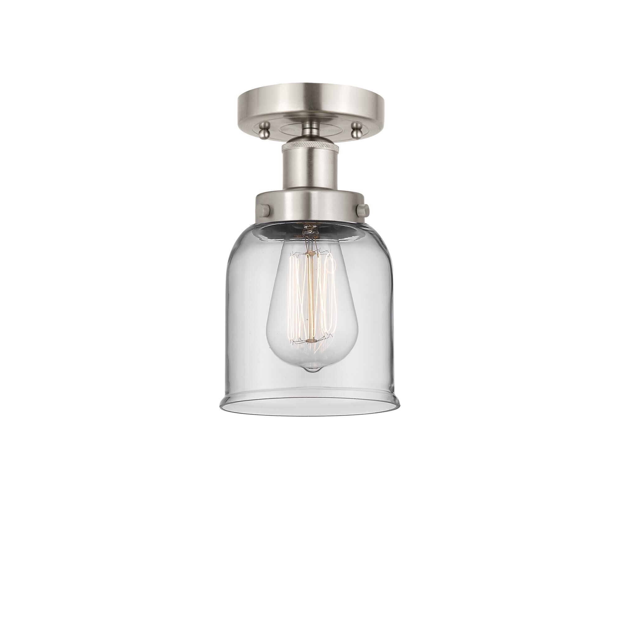 Bruno Marashlian Bell 6 Inch 1 Light Semi Flush Mount by Innovations Lighting