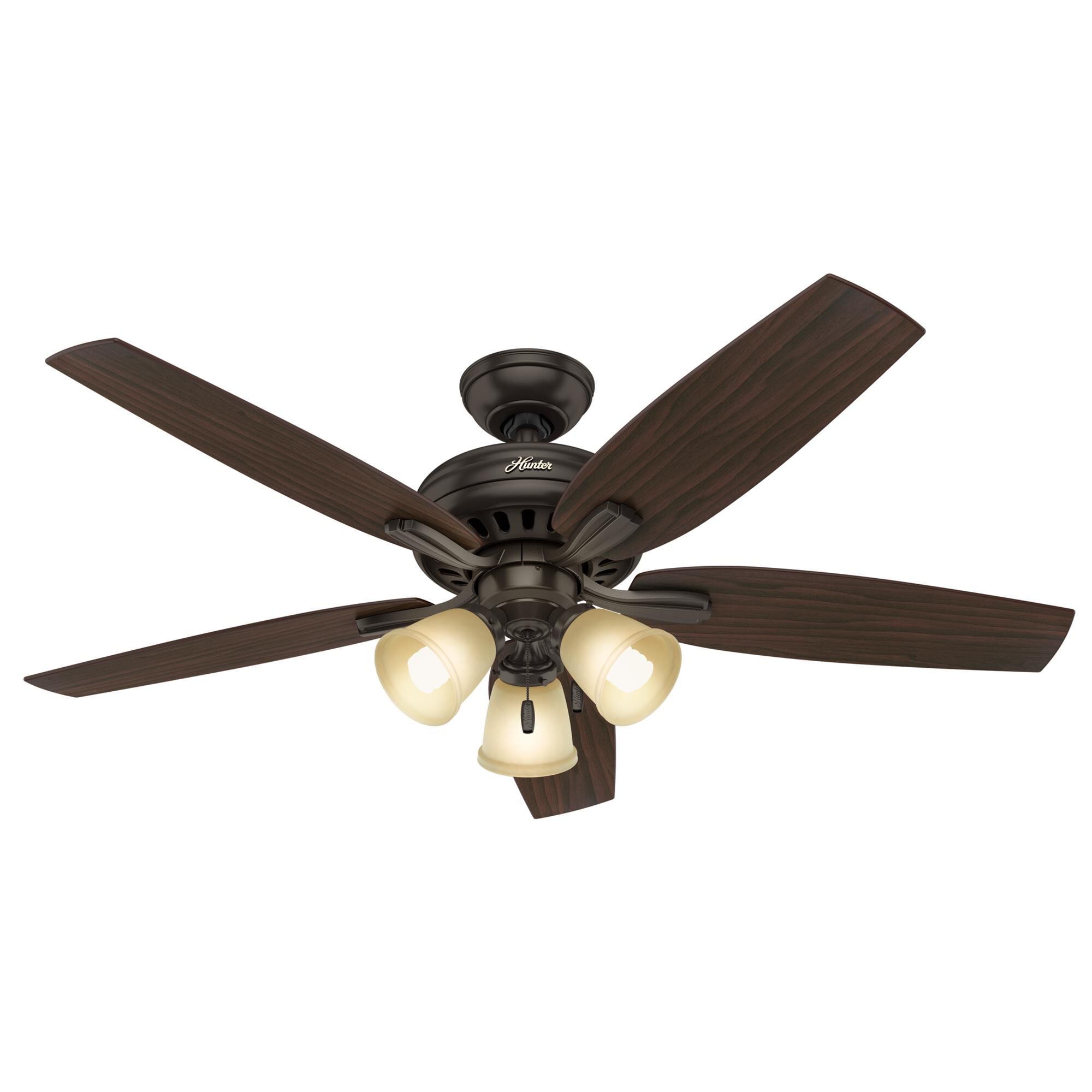 Shown in Premier Bronze finish and Frosted Amber glass