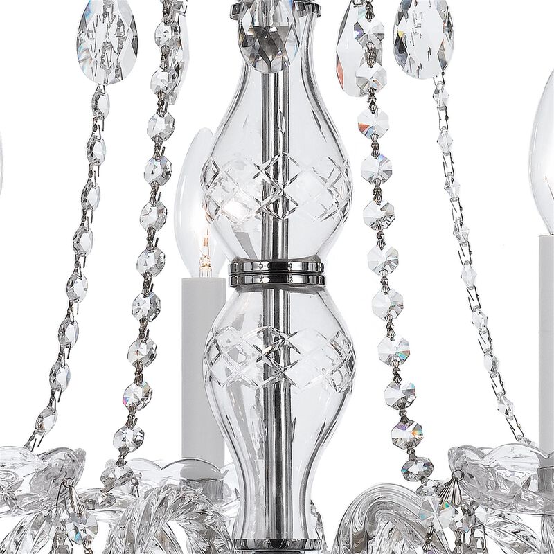 Traditional Crystal 21 Inch Chandelier by Crystorama