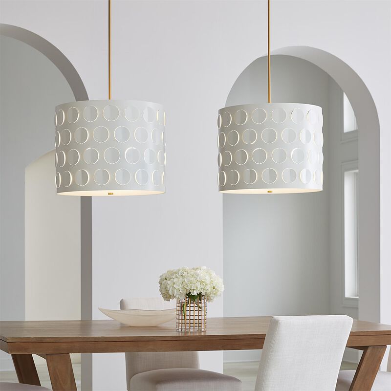 Kate Spade New York Dottie Medium Pendant Light by Visual Comfort Studio