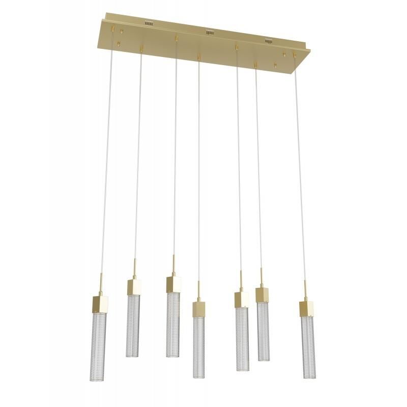 Shown in Brushed Brass finish