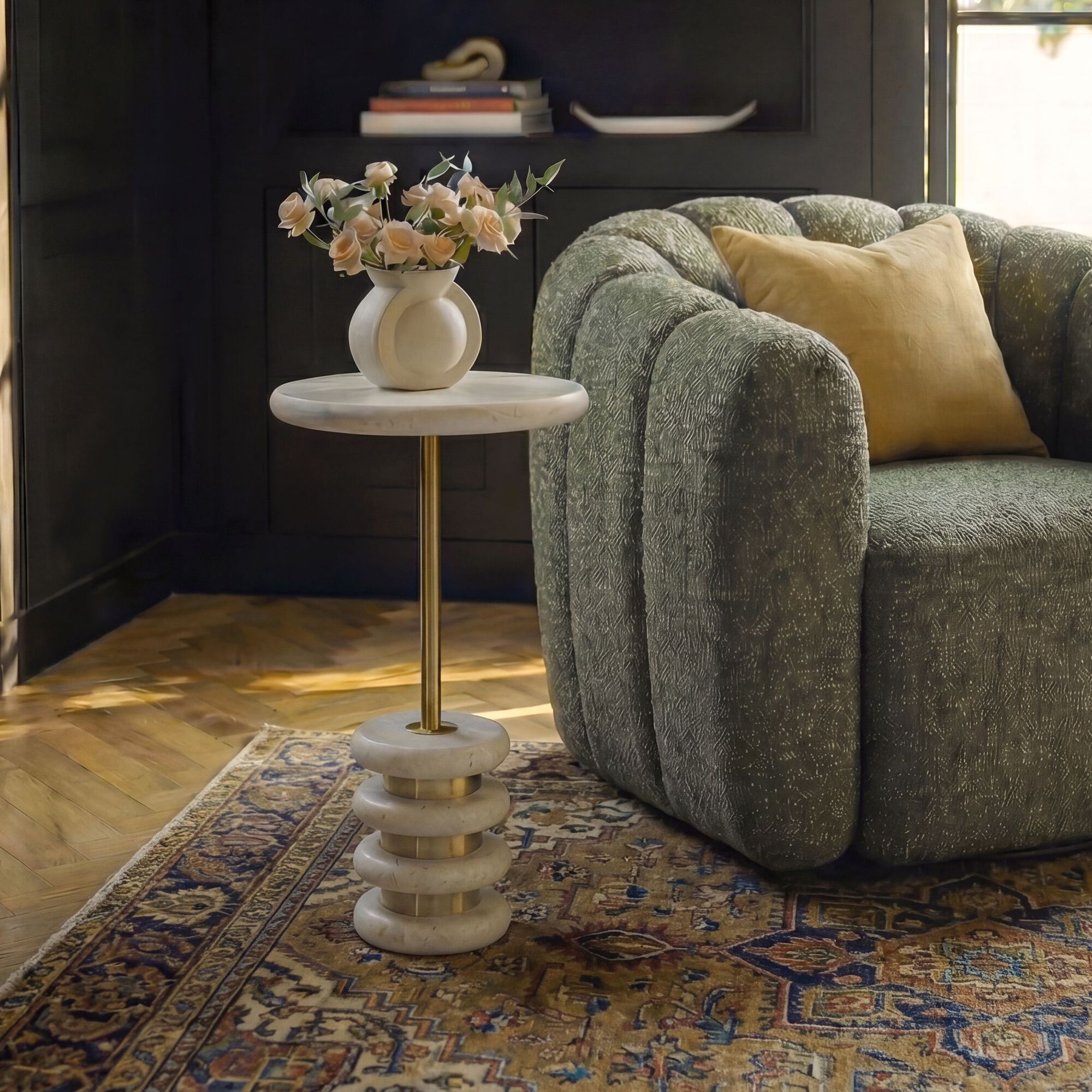 Adames 24 Inch Accent Table,