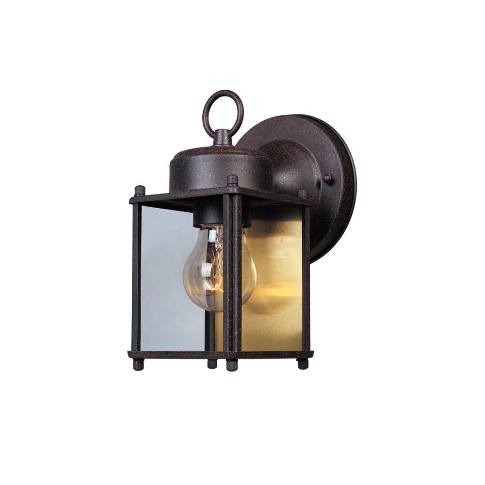 Porch 8 Inch Tall 1 Light Outdoor Wall Light by Designers Fountain