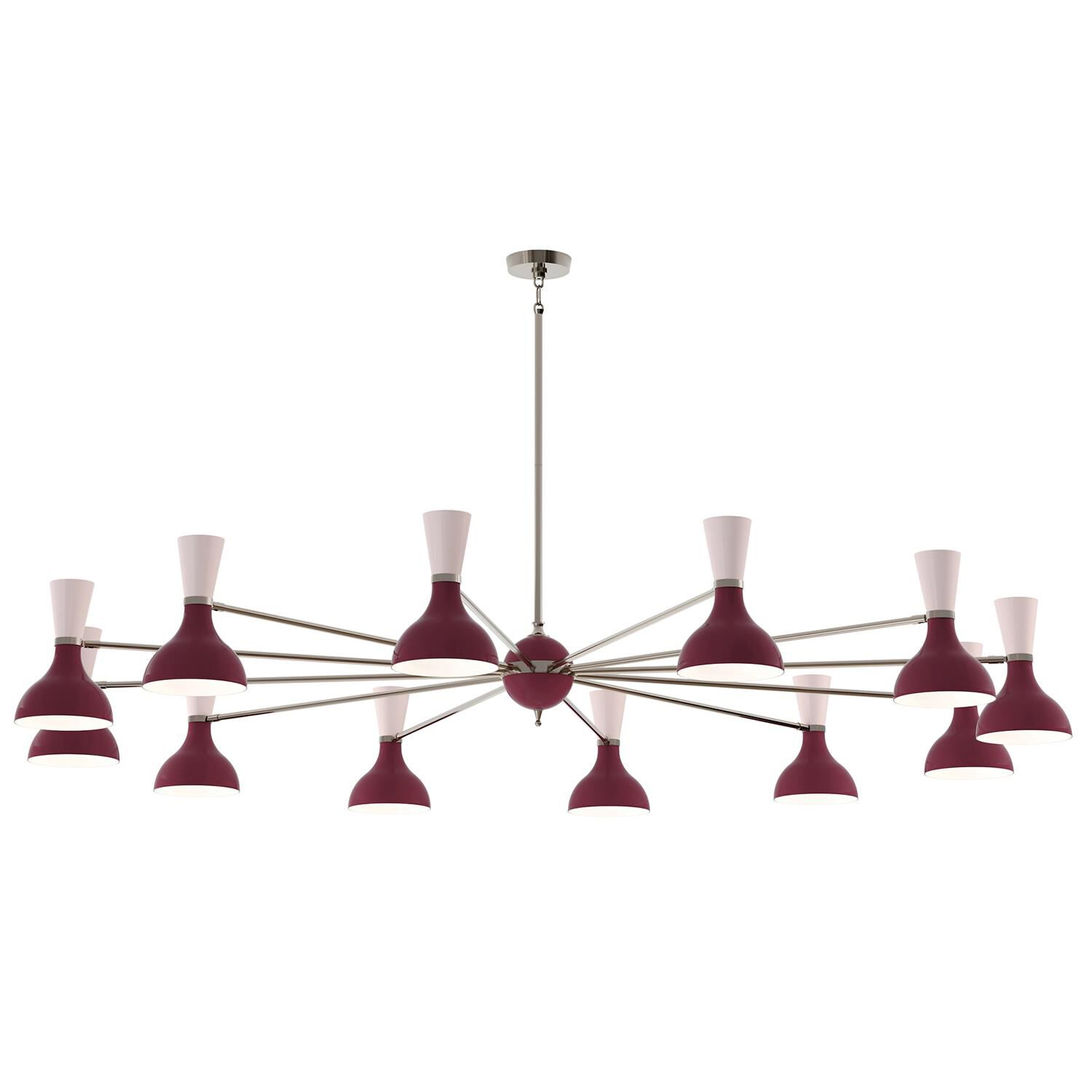 Clare 76 Inch Chandelier by Robert Abbey