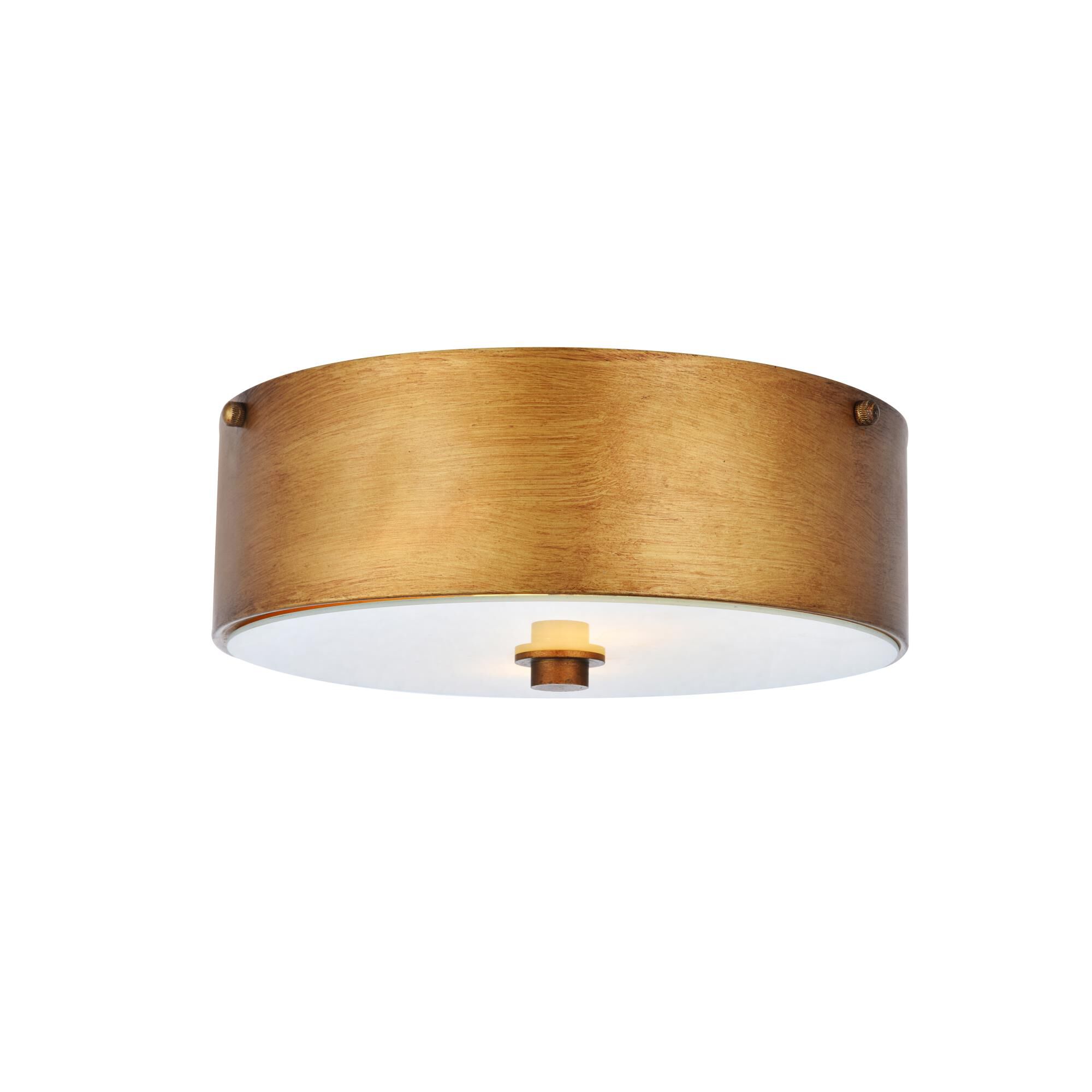 Hazen 12 Inch 2 Light Flush Mount by Elegant Lighting