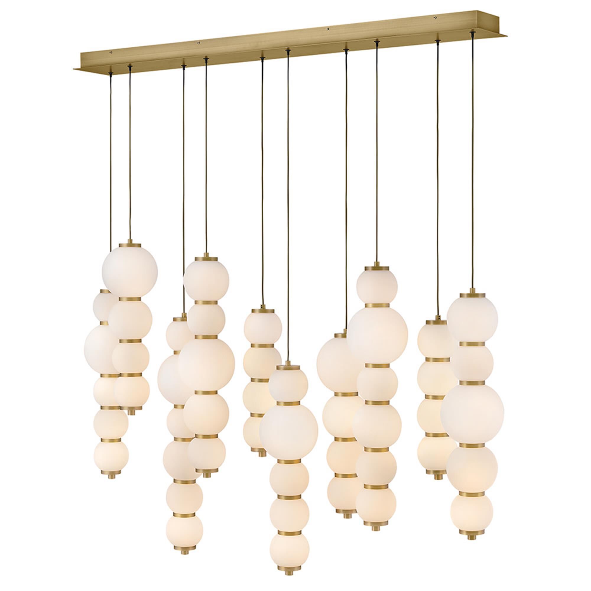 Trigo Medium Linear Chandelier,