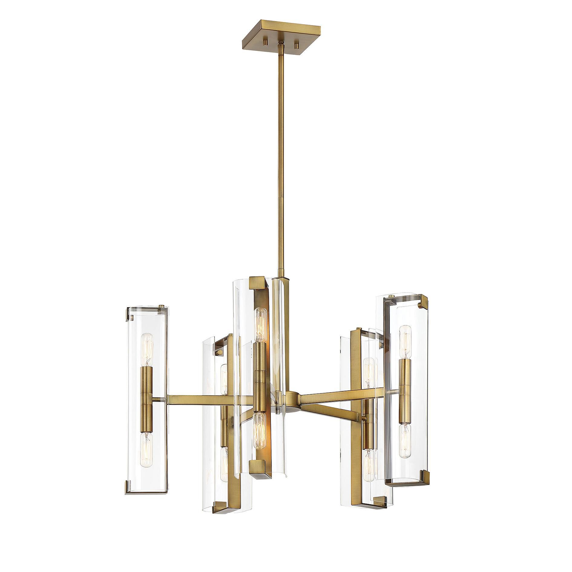 Winfield 25 Inch 10 Light Chandelier by Savoy House