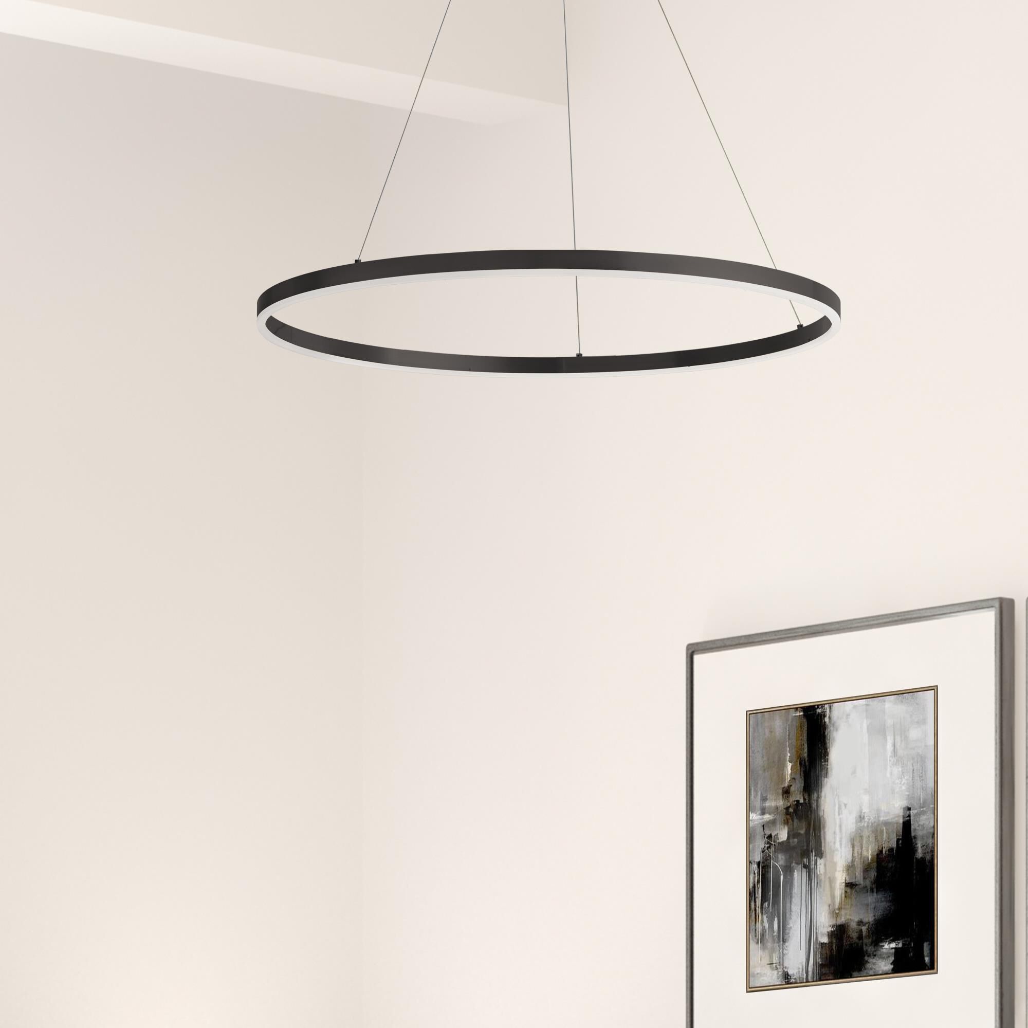 Dainolite Circulo 32 Inch LED Large Pendant