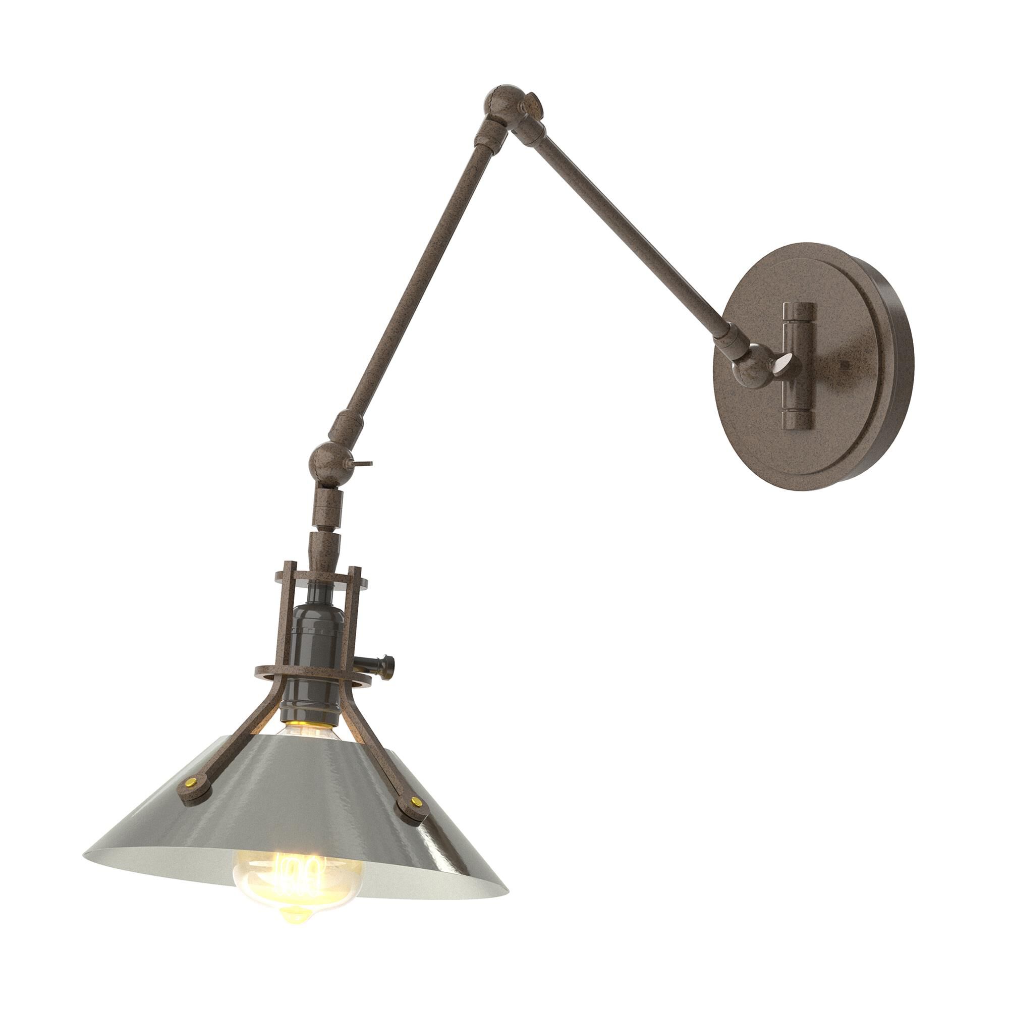Shown in Bronze finish and Sterling accent