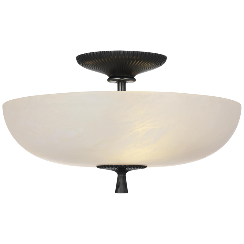 Pascal Aerin 14 Inch Flush Mount by Visual Comfort Signature Collection