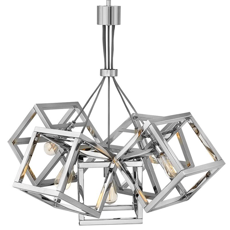 Ensemble 30 Inch 5 Light Chandelier by Fredrick Ramond