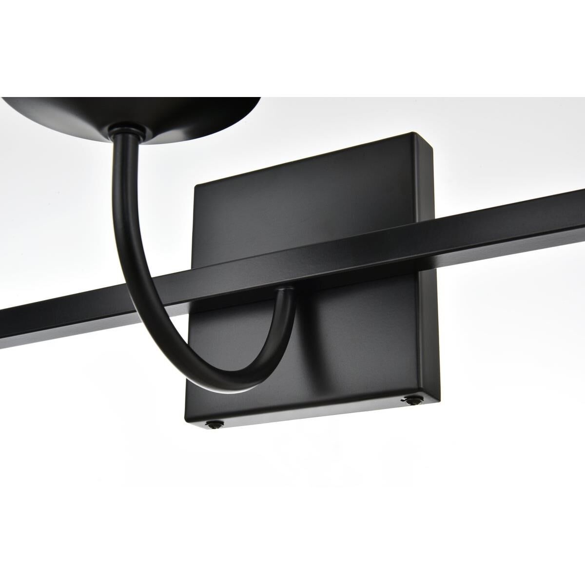 Shown in Black  finish and Clear glass