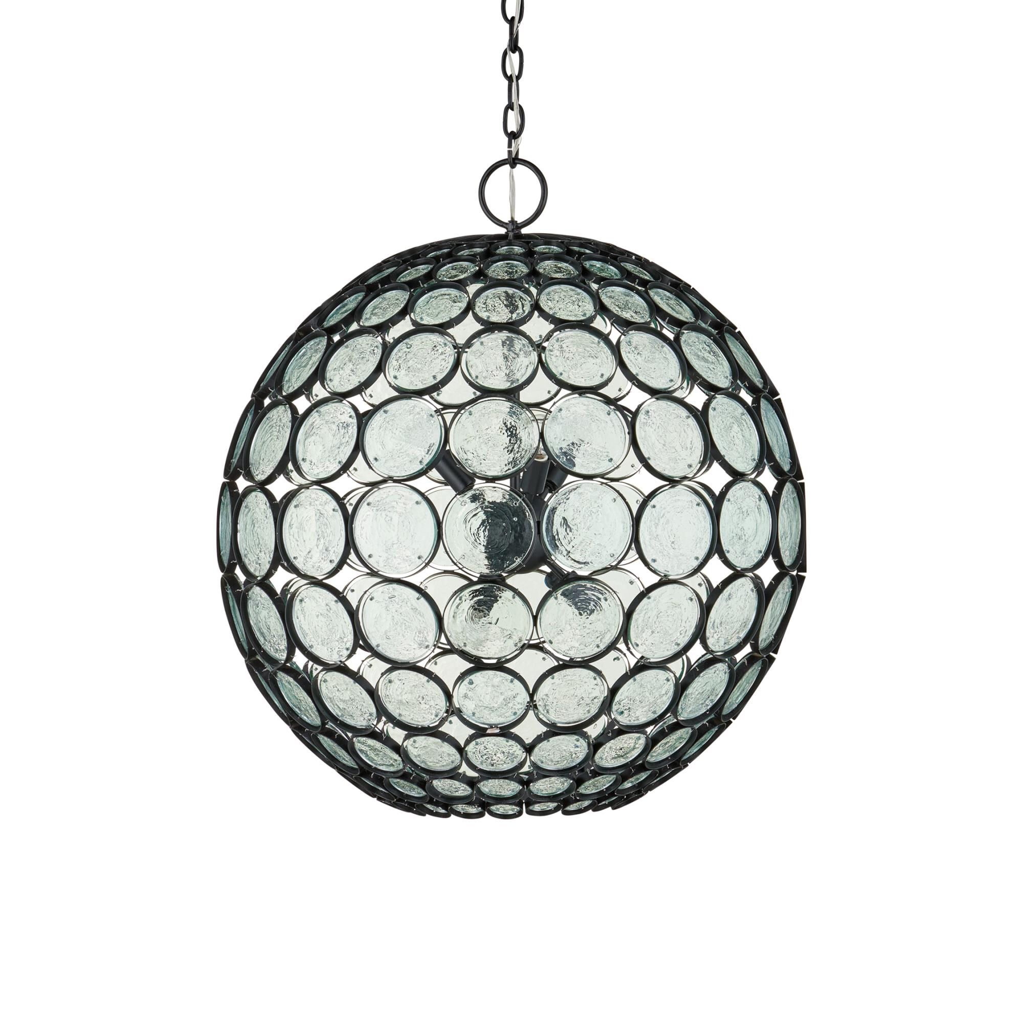 Etude 28 Inch Chandelier by Currey and Company