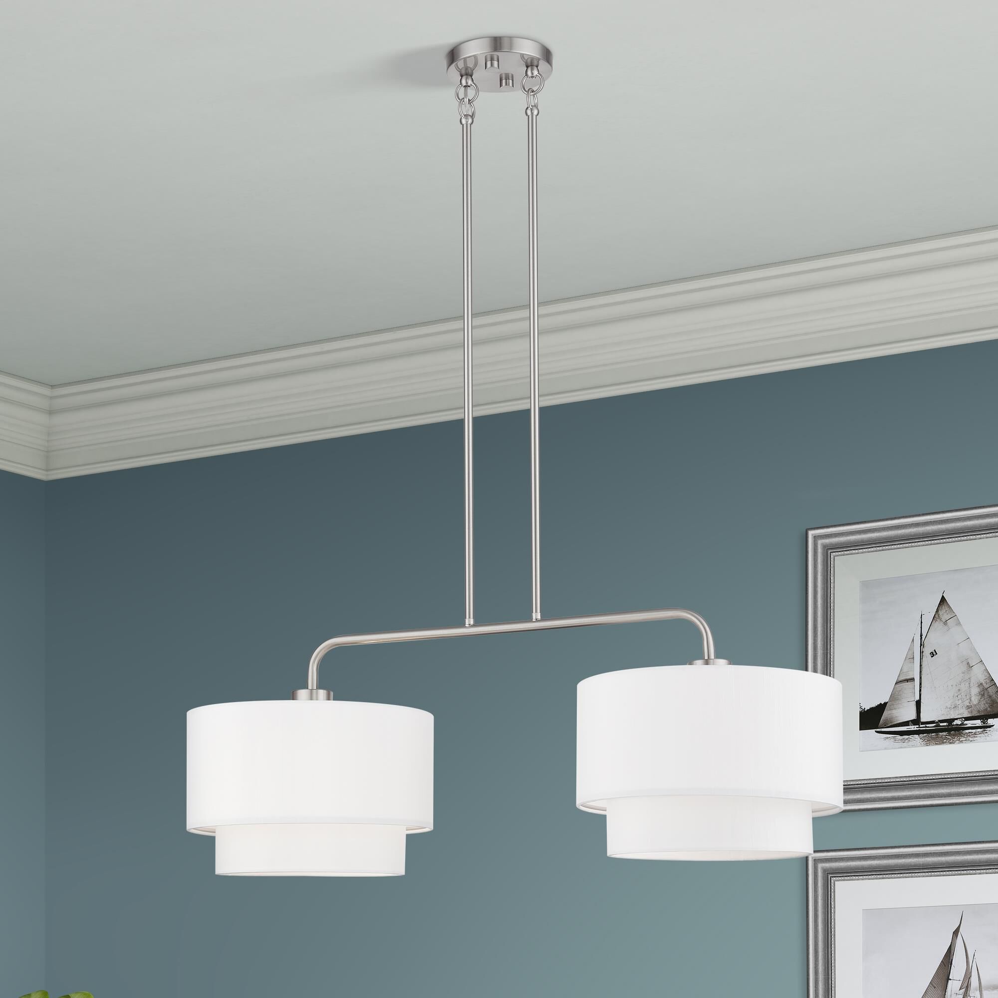 Manorwood 35 Inch Linear Suspension Light by Livex Lighting
