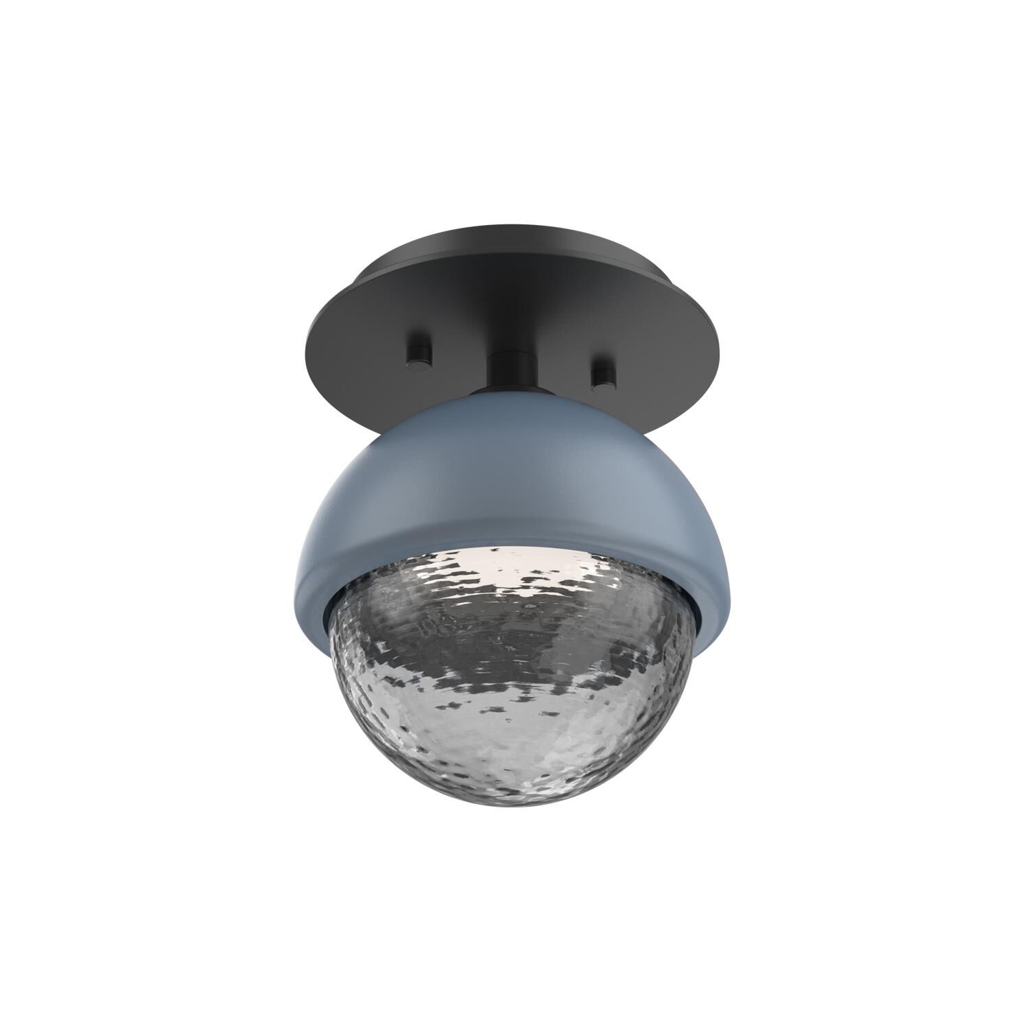 Levi Wilson Cabochon 6 Inch Flush Mount by Hammerton Studio