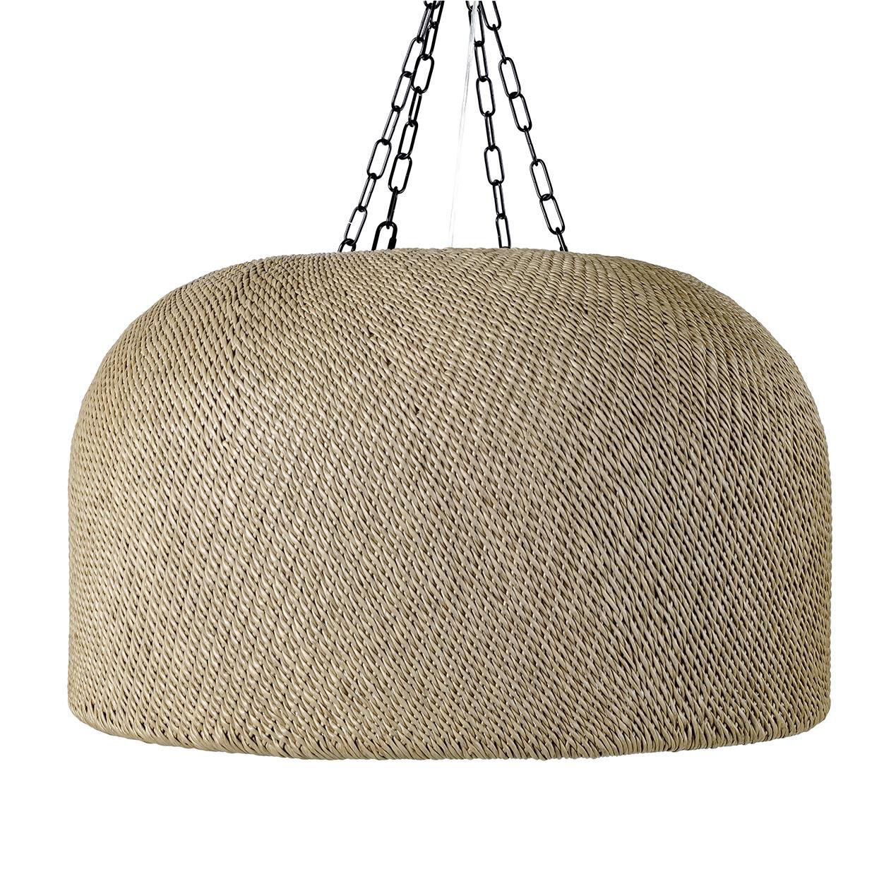 Augustine 37 Inch Outdoor Hanging Lantern by Palecek