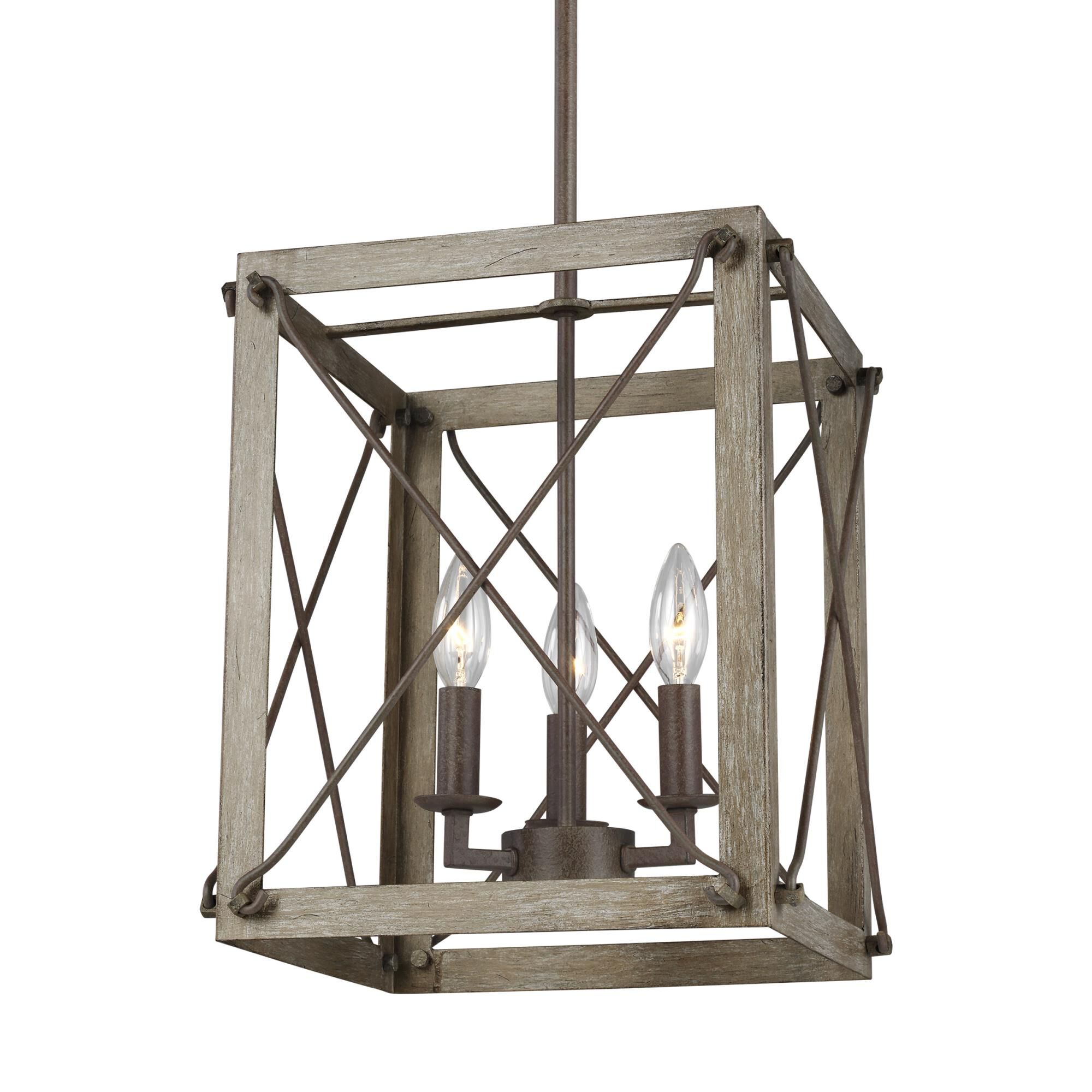 Thornwood 12 Inch Cage Pendant by Visual Comfort Studio Collection