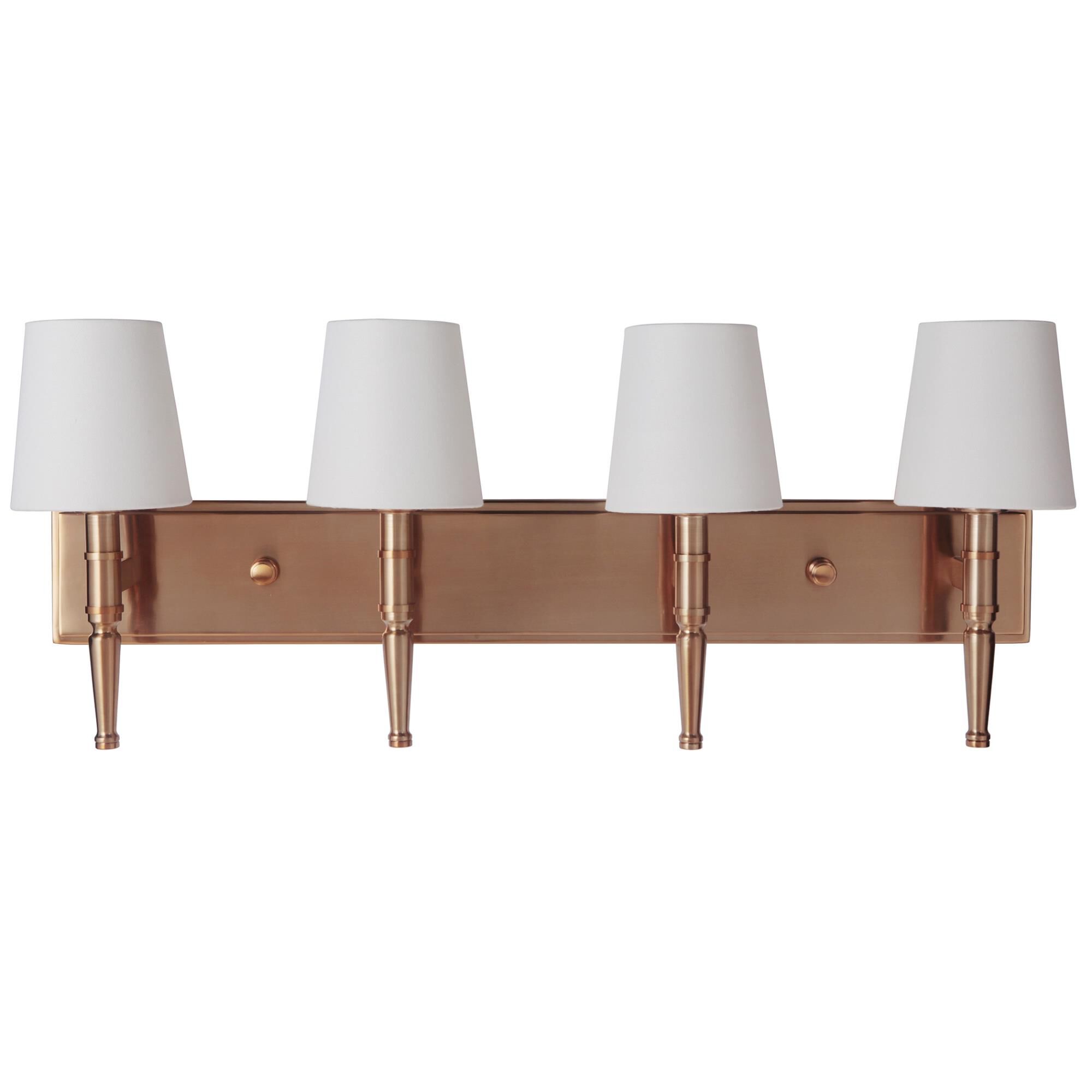 Shown in Satin Brass finish and Yes glass and Yes shade