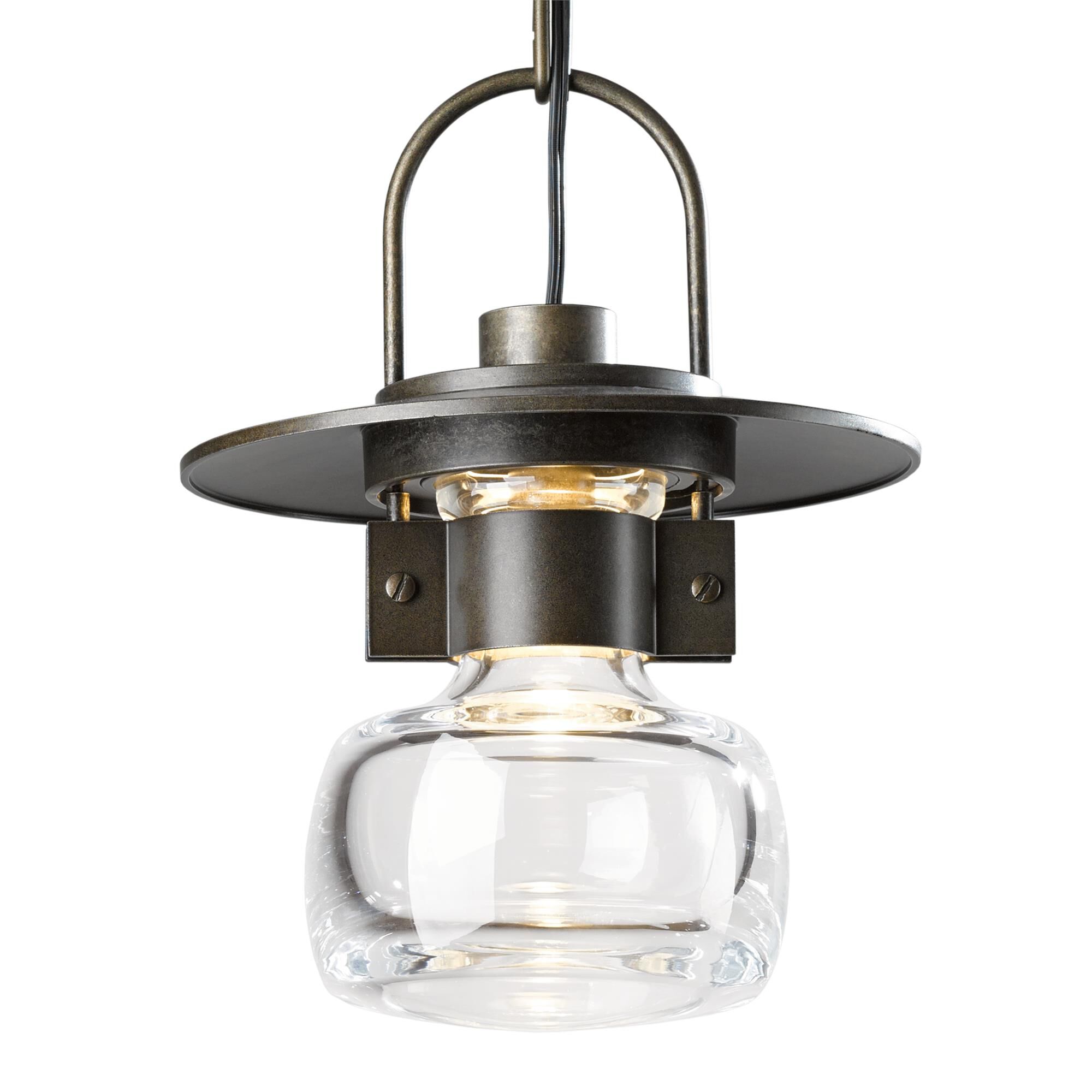 Shown in Coastal Bronze finish and Clear  glass