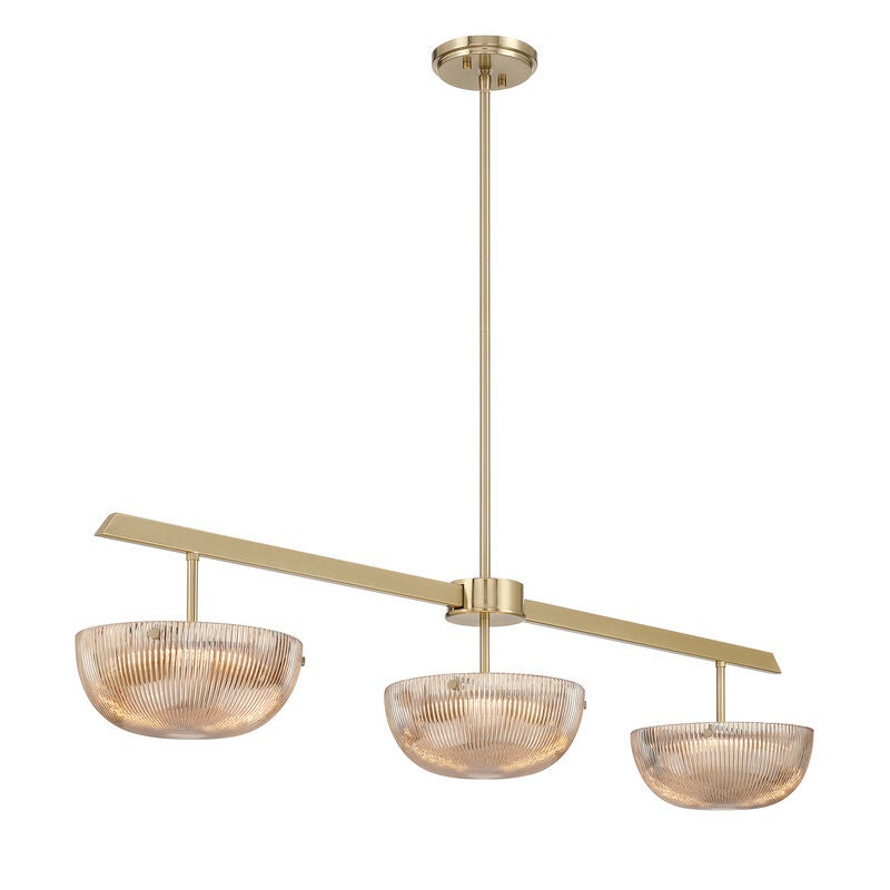 Hubbard Medium Linear Chandelier by Savoy House