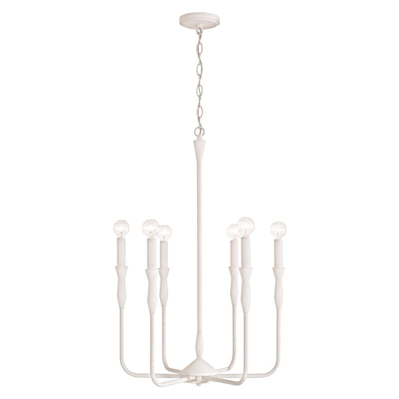 Paloma 20 Inch 6 Light Mini Chandelier by Capital Lighting Fixture Company