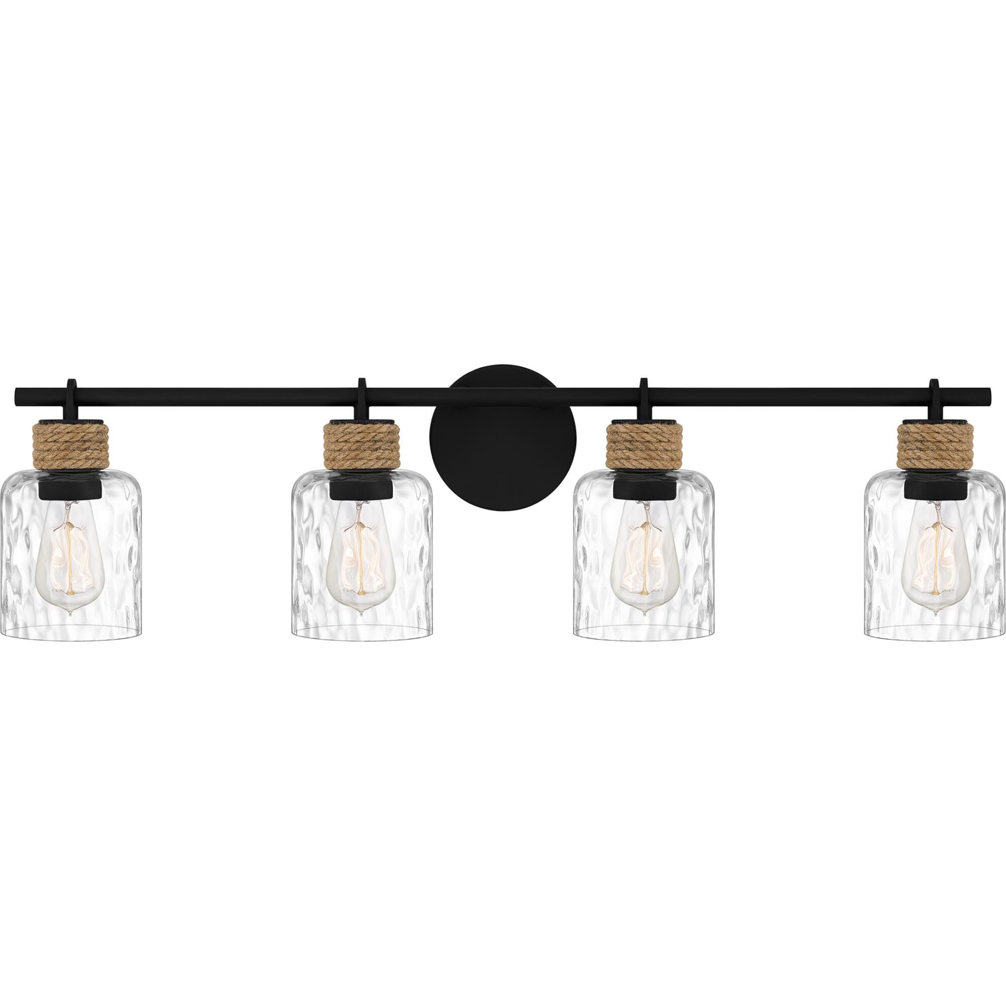 Baltic 33 Inch 4 Light Bath Vanity Light by Quoizel