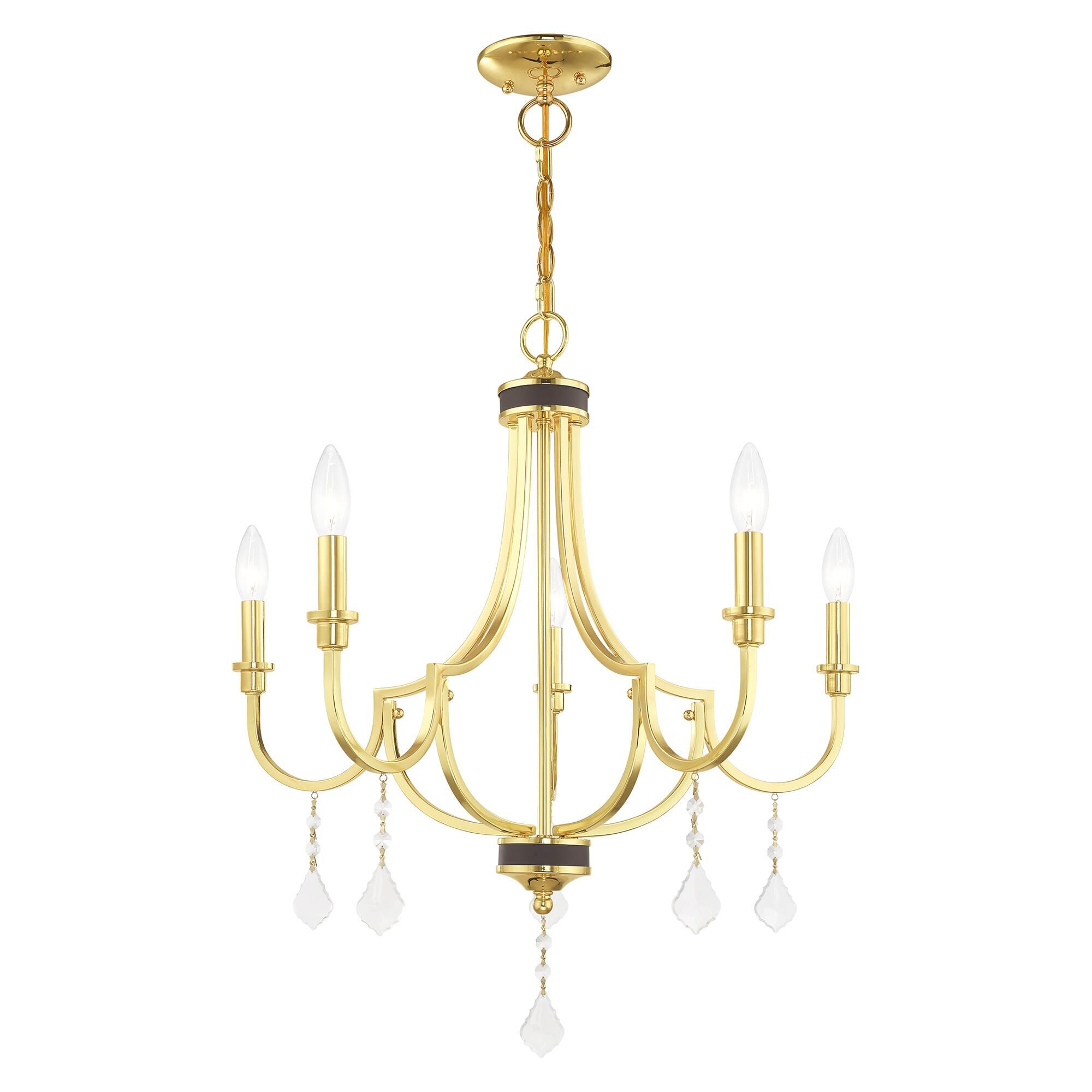 Glendale 5 Light Chandelier by Livex Lighting