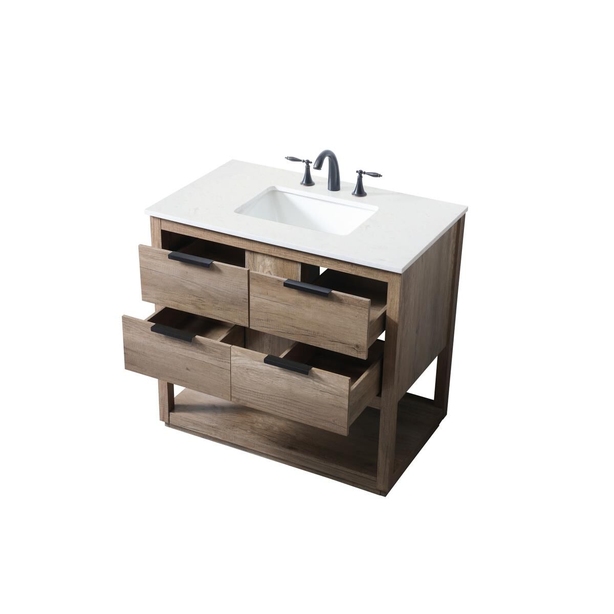 Larkin 36 Inch Bath Vanity by Elegant Decor