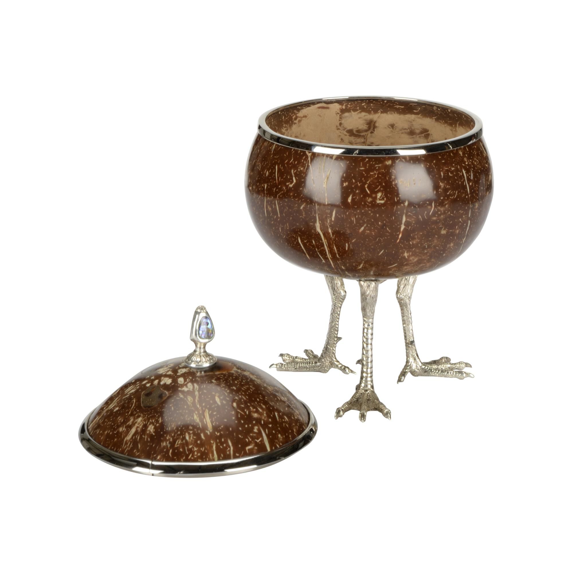 Shown in Brown and Silver finish