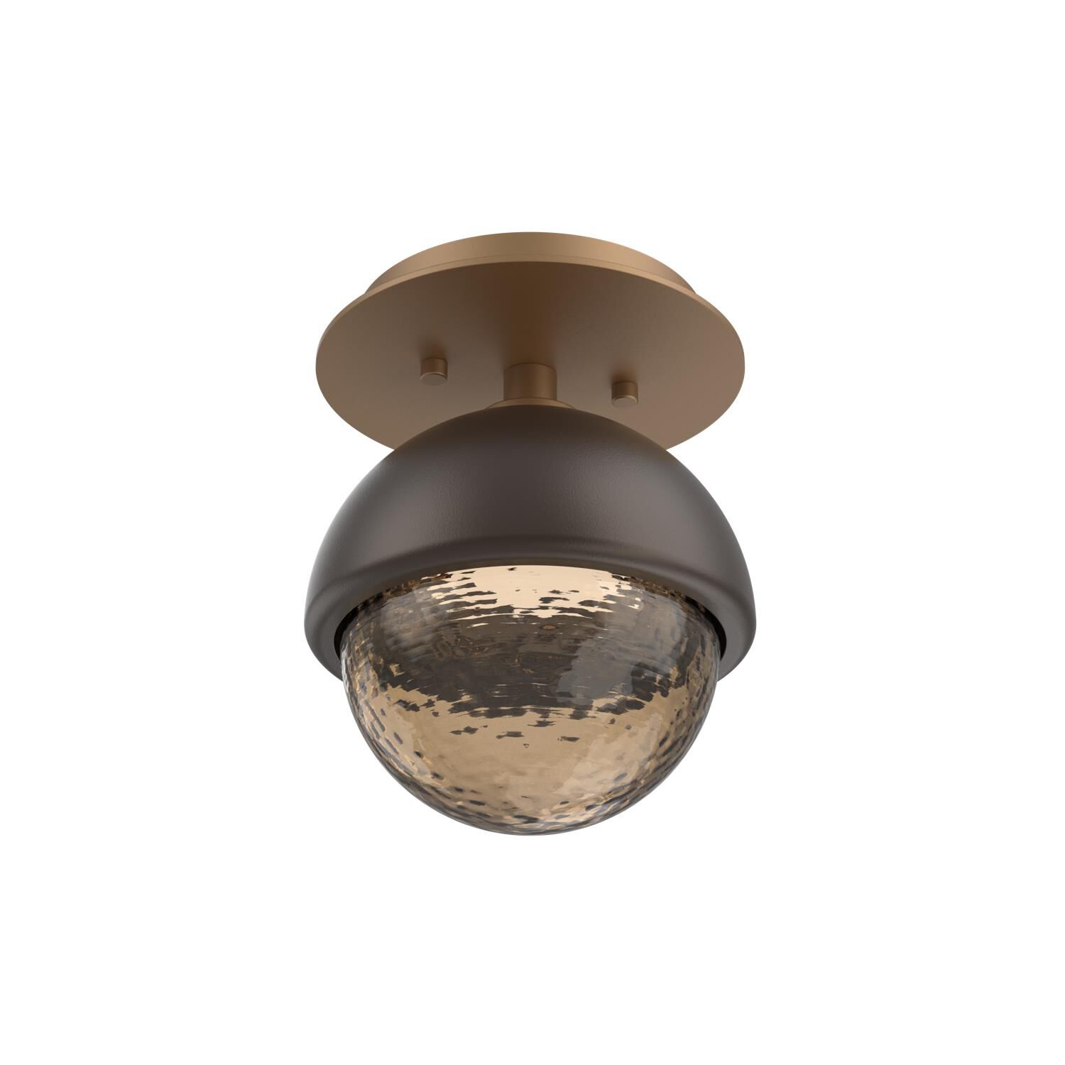 Levi Wilson Cabochon 6 Inch Flush Mount by Hammerton Studio