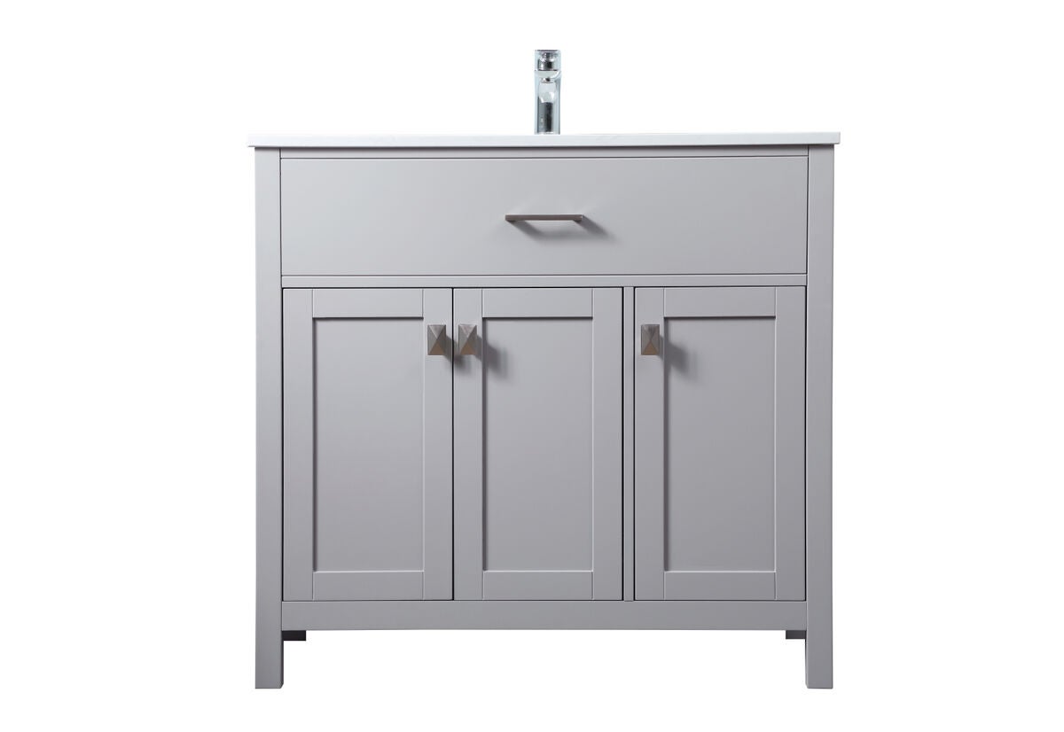 Harrison 36 Inch Bath Vanity by Elegant Decor