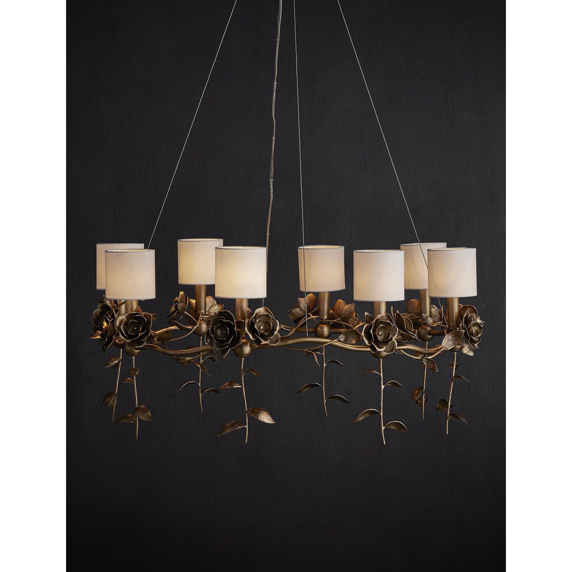 Rosabel 35 Inch Chandelier by Currey and Company