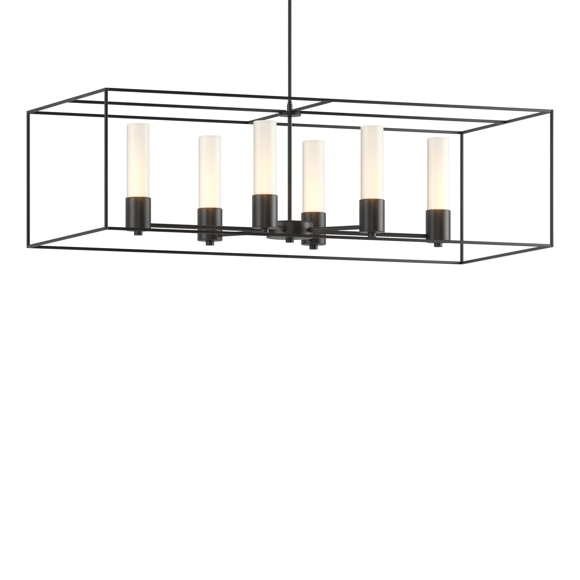 Shown in Black finish and Opal glass and Black accent