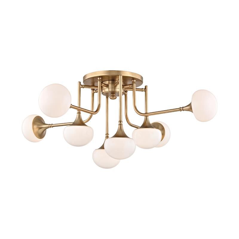 Fleming 36.5 Inch Semi Flush Mount by Hudson Valley Lighting