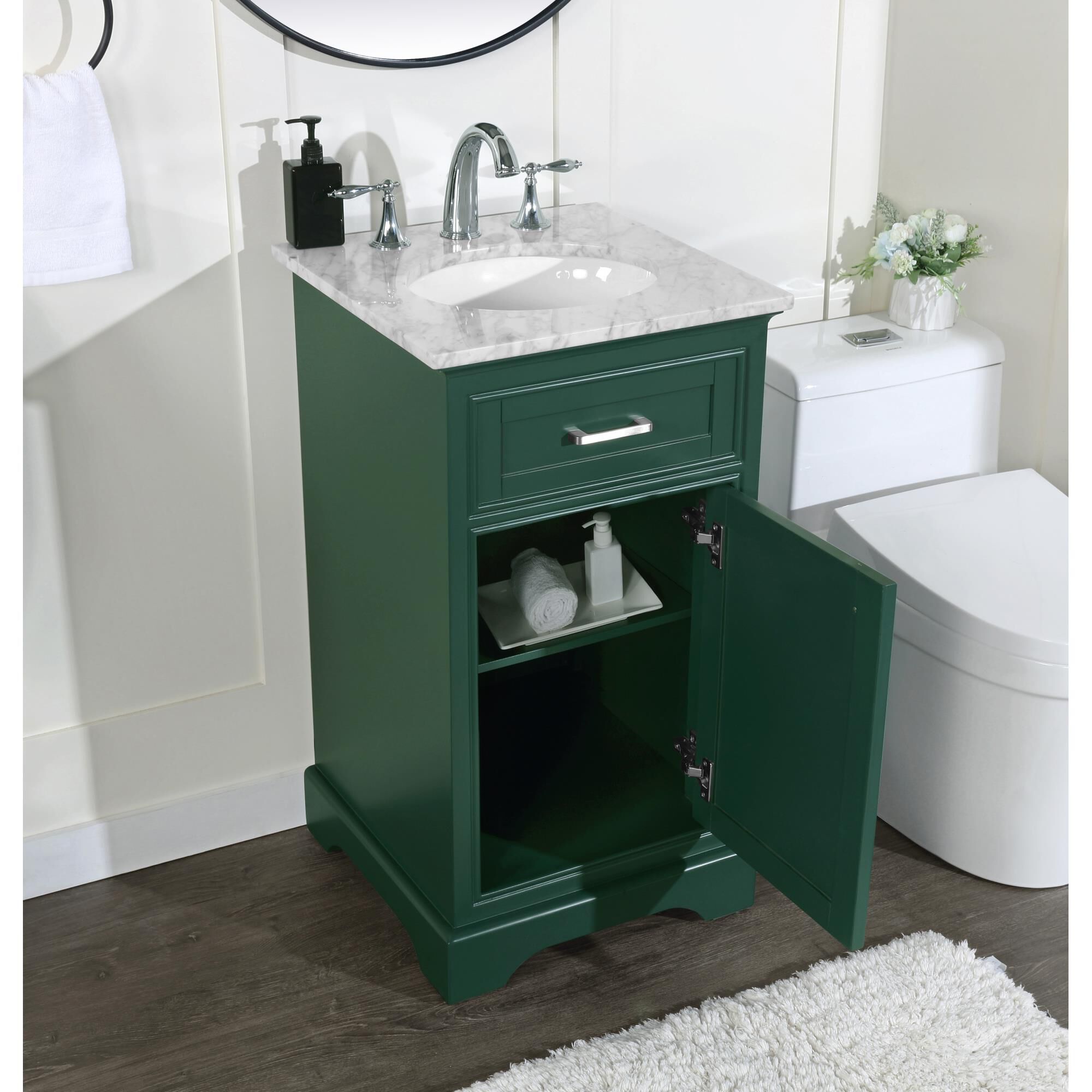 Shown in Green finish