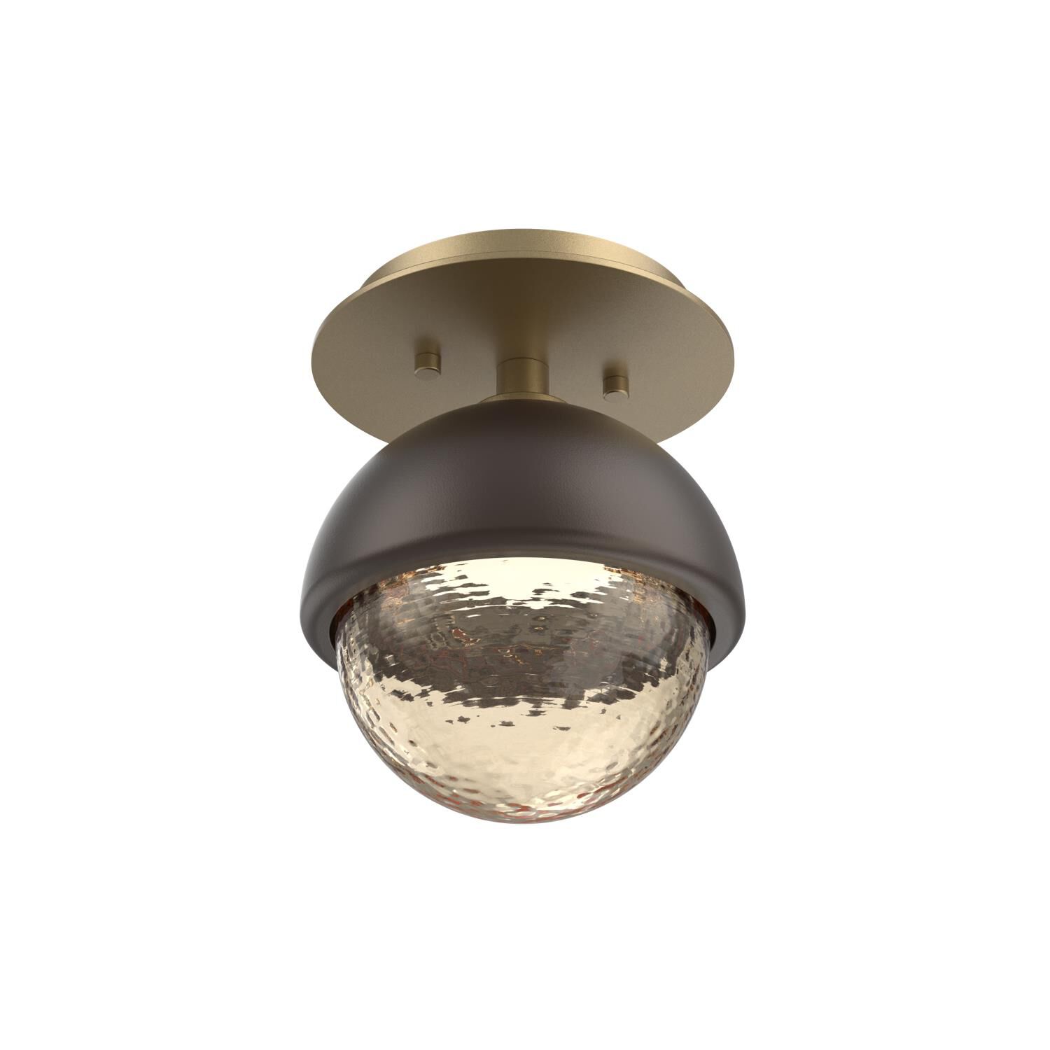 Levi Wilson Cabochon 6 Inch Flush Mount by Hammerton Studio